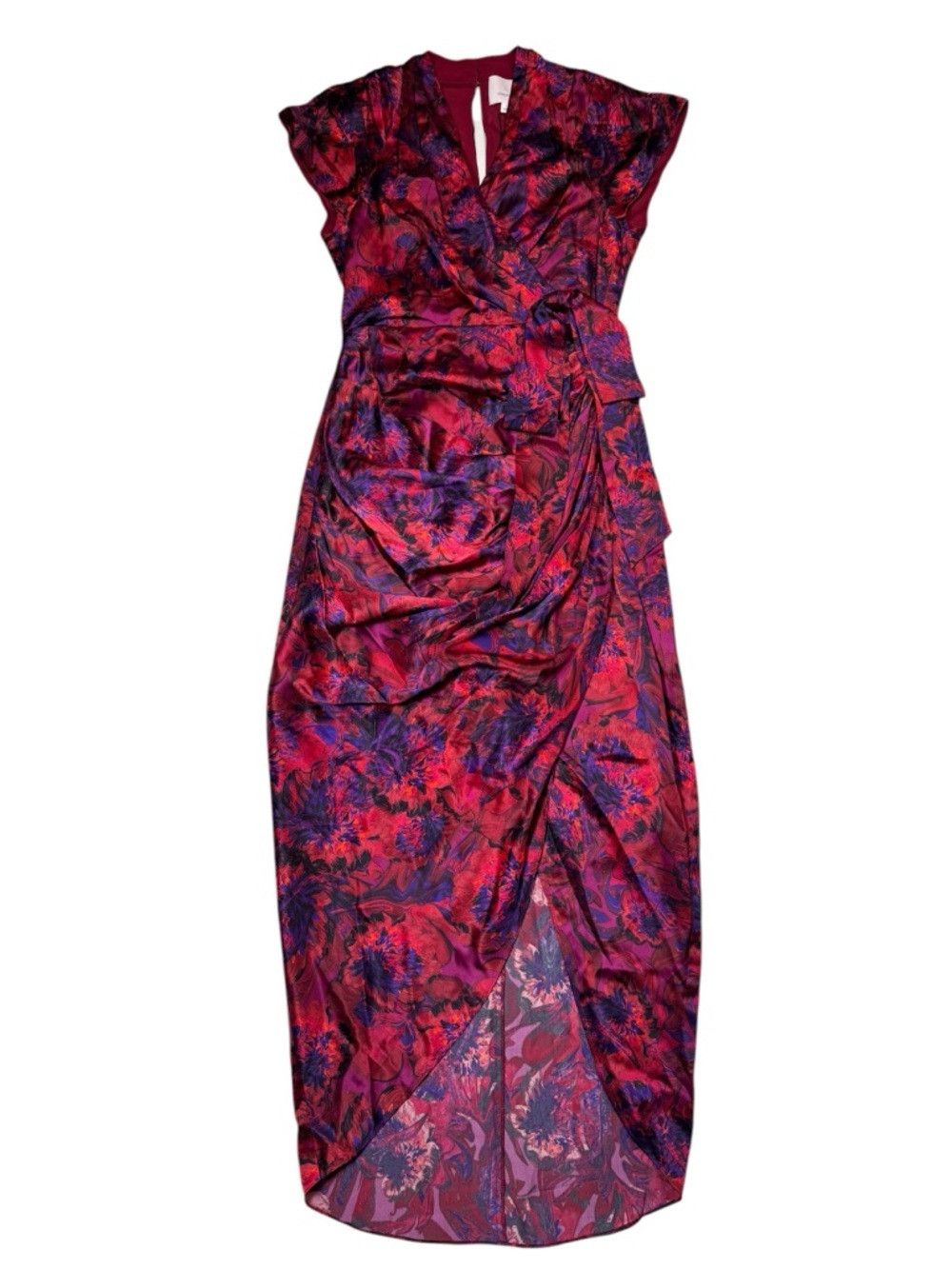 Cinq a Sept NWT New $695 Cinq A Sept Gail Floral Print 100% Silk Dress Size S / US 4 / IT 40 - 2 Thumbnail