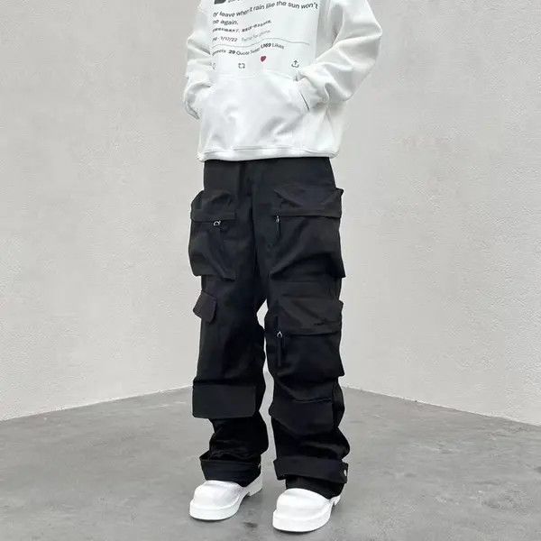 VIBE Multi pocket utility grunge baggy cargo pants Size US 36 / EU 52 - 5 Thumbnail