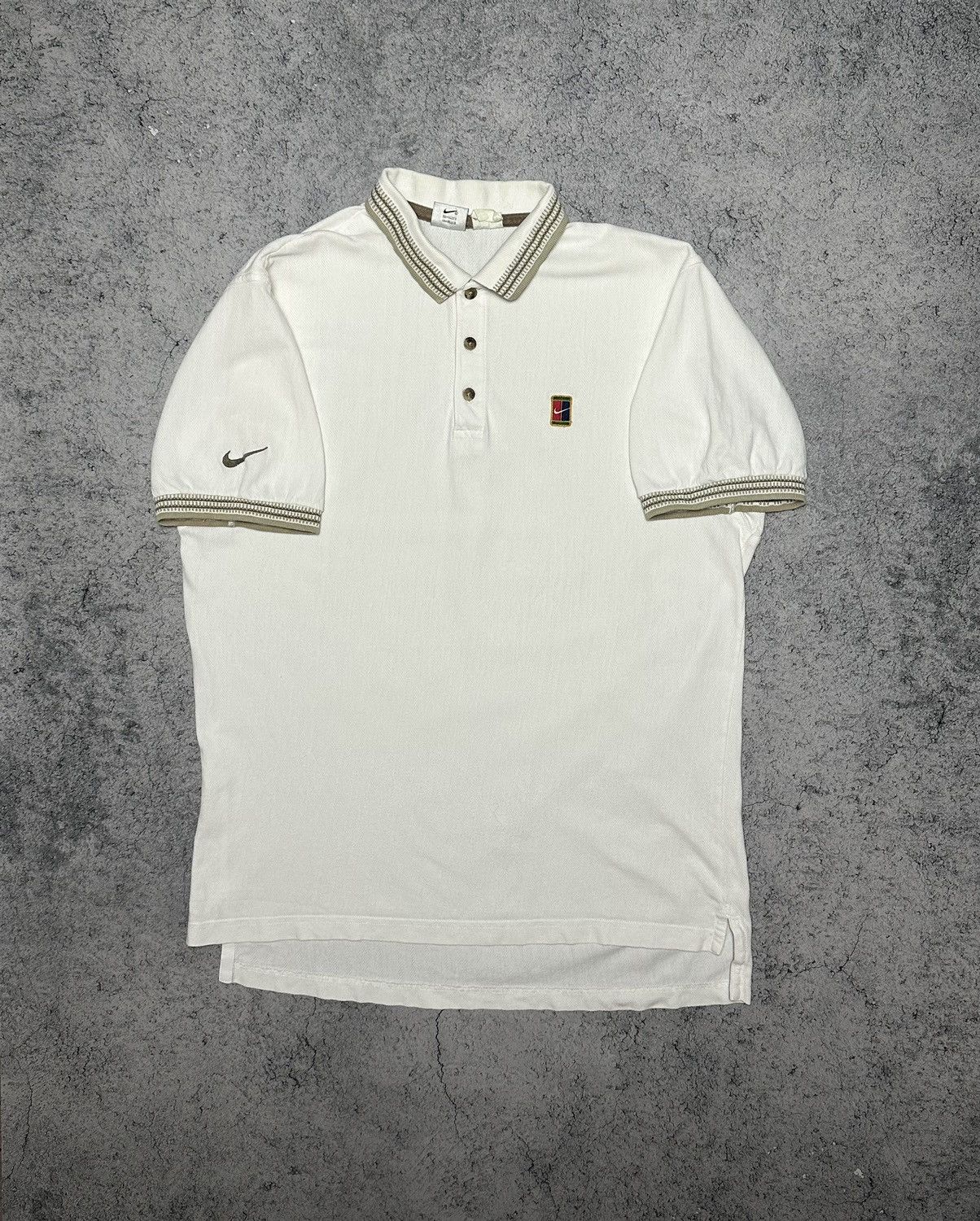 Nike Vintage Nike Challenge Court 90's Polo Shirt Size US M / EU 48-50 / 2 - 3 Thumbnail