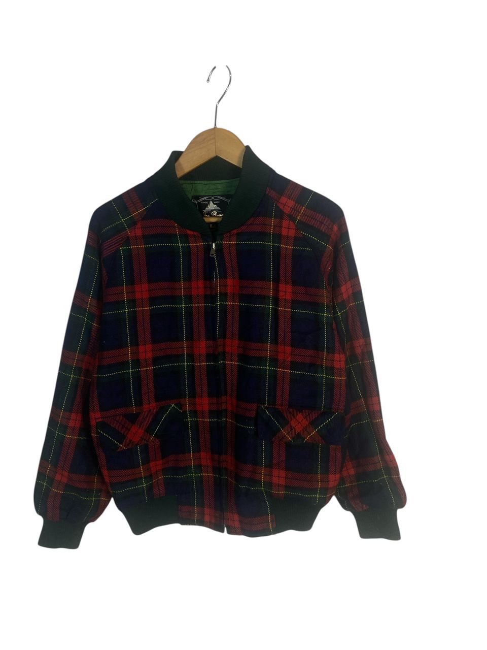 Japanese Brand Vintage ice berg wool zipper jacket Size US S / EU 44-46 / 1 - 1 Thumbnail