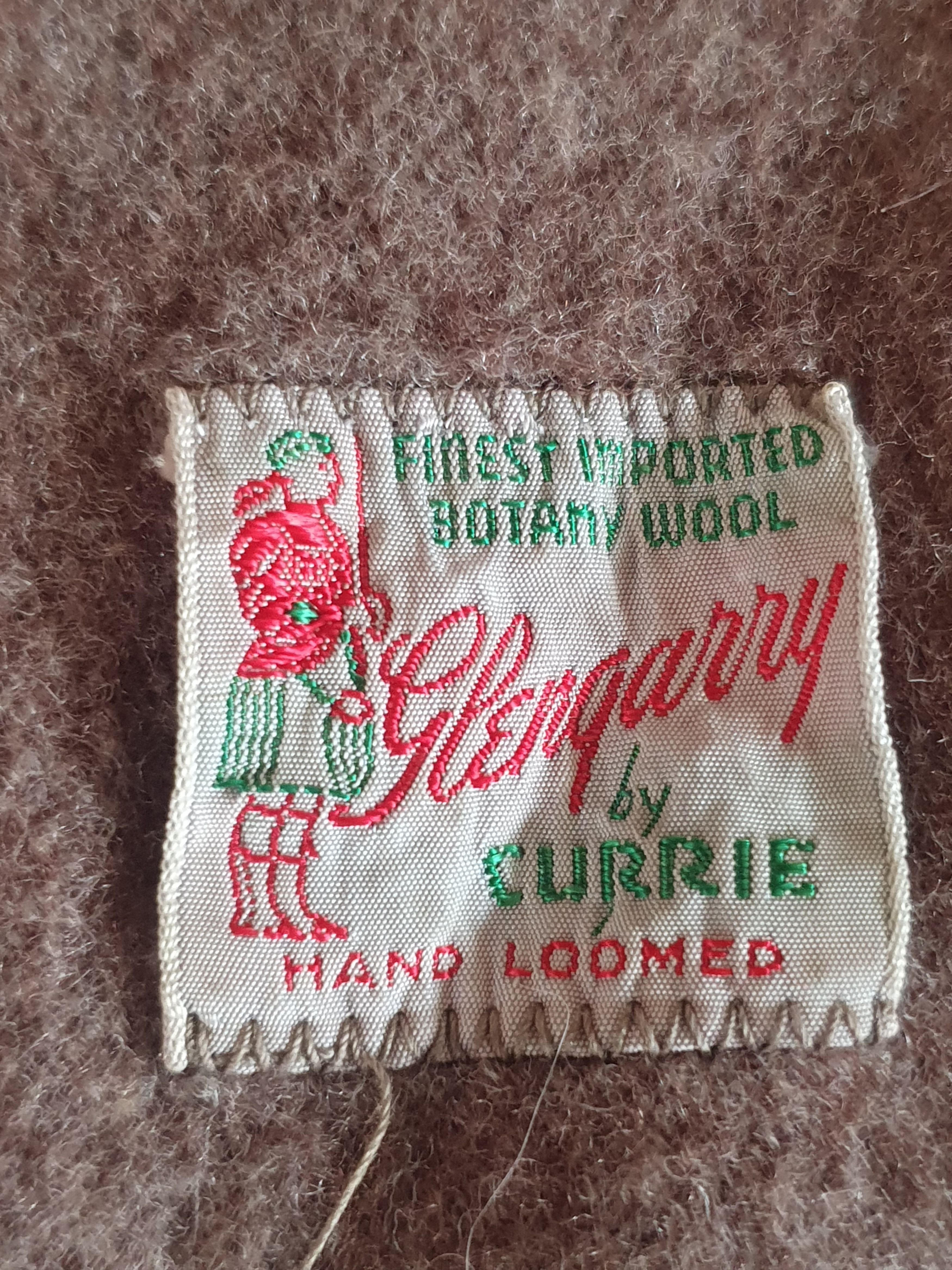 Other Glengarry by Currie Scarf Botany Wool Handloomed Size ONE SIZE - 2 Thumbnail