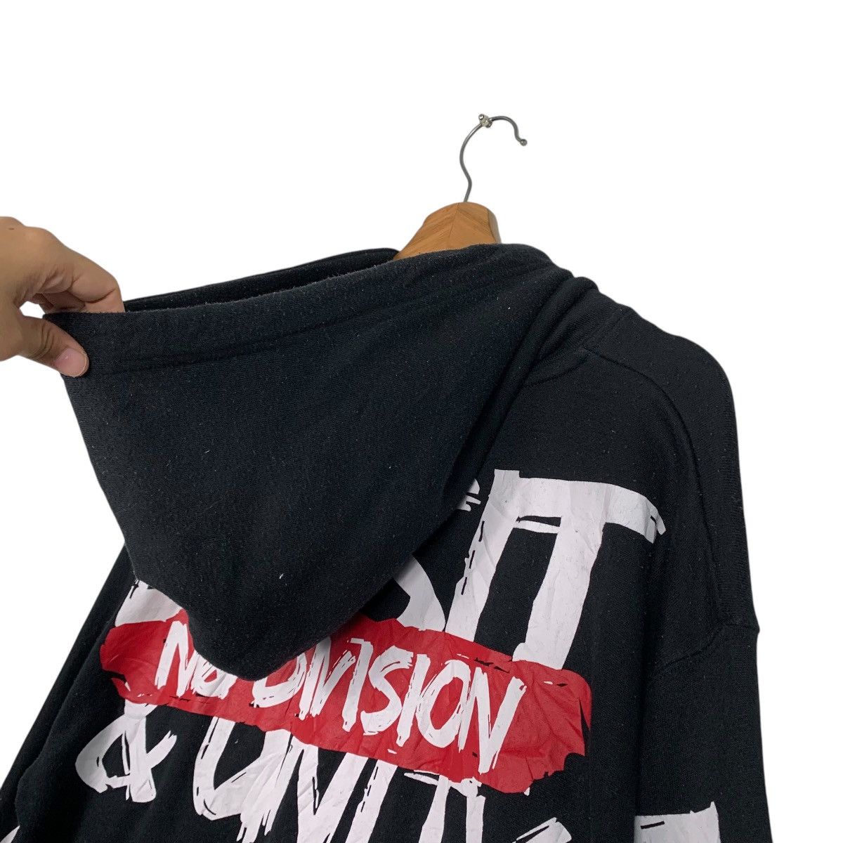 Japanese Brand B One Soul No Division Pullover Hoodie Size US XL / EU 56 / 4 - 9 Thumbnail