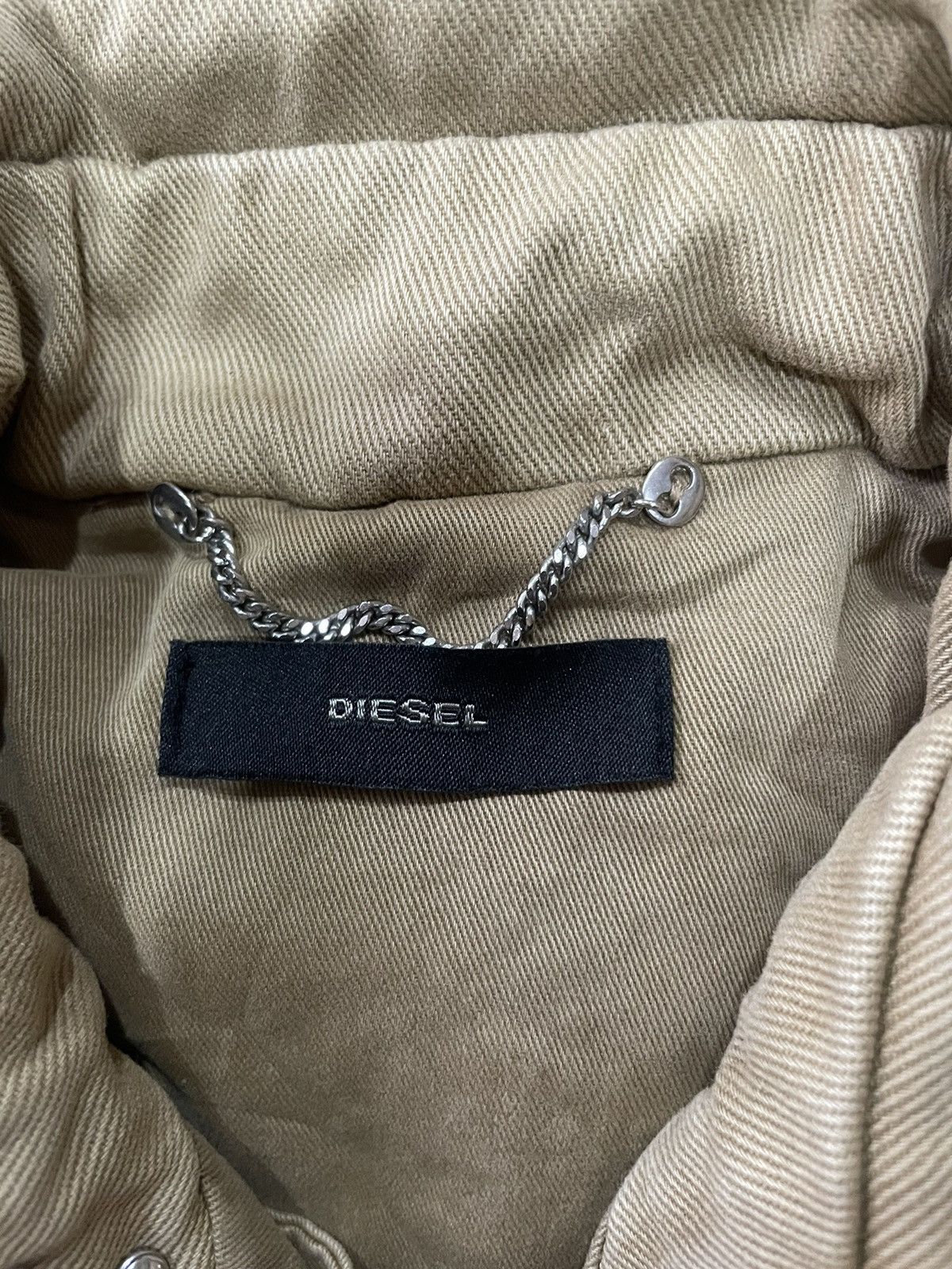 Diesel Diesel Long Brown Jackets Size ONE SIZE - 4 Thumbnail