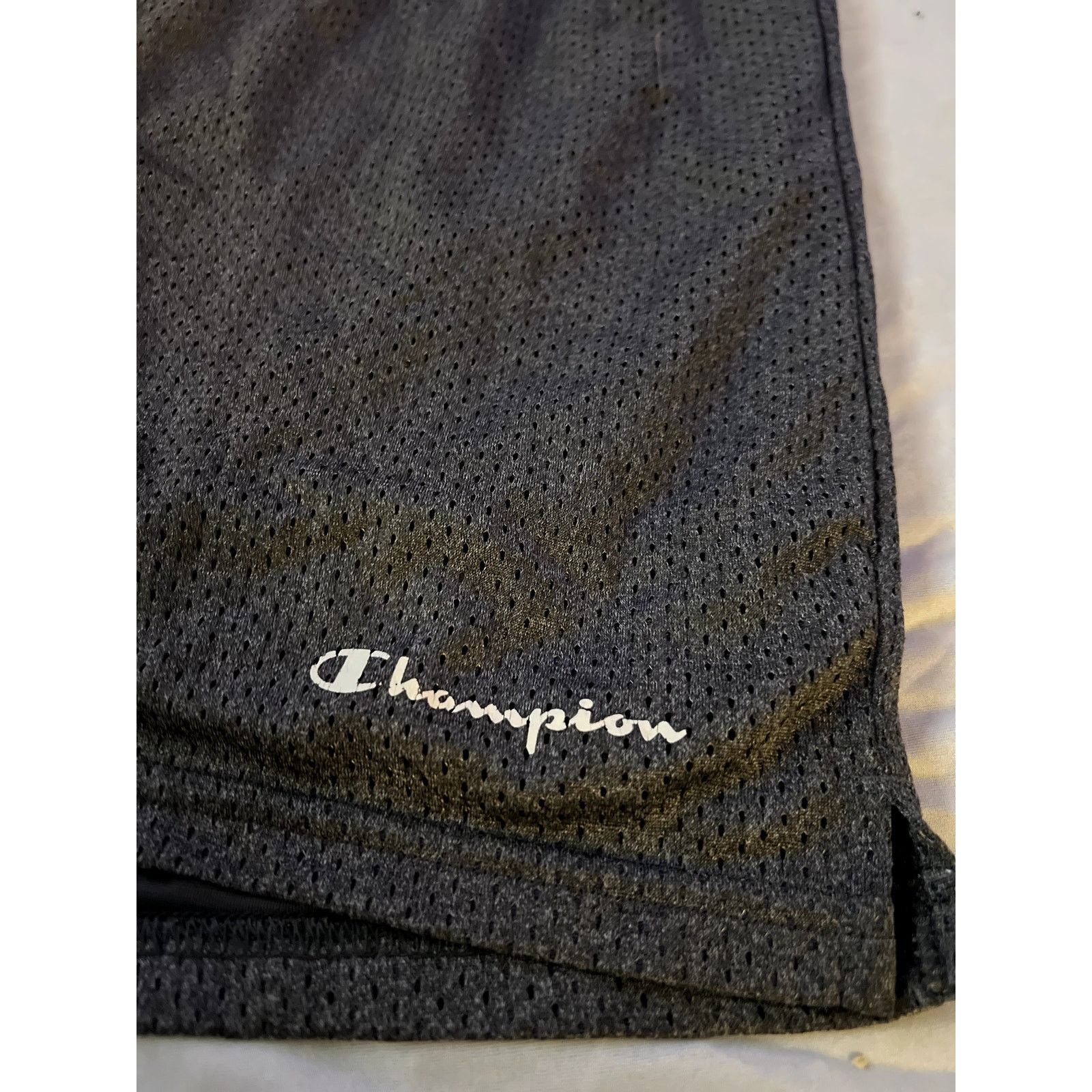Champion Champion XXL Black Mesh Athletic Shorts (44-46 Waist) Size US 44 / EU 60 - 7 Thumbnail