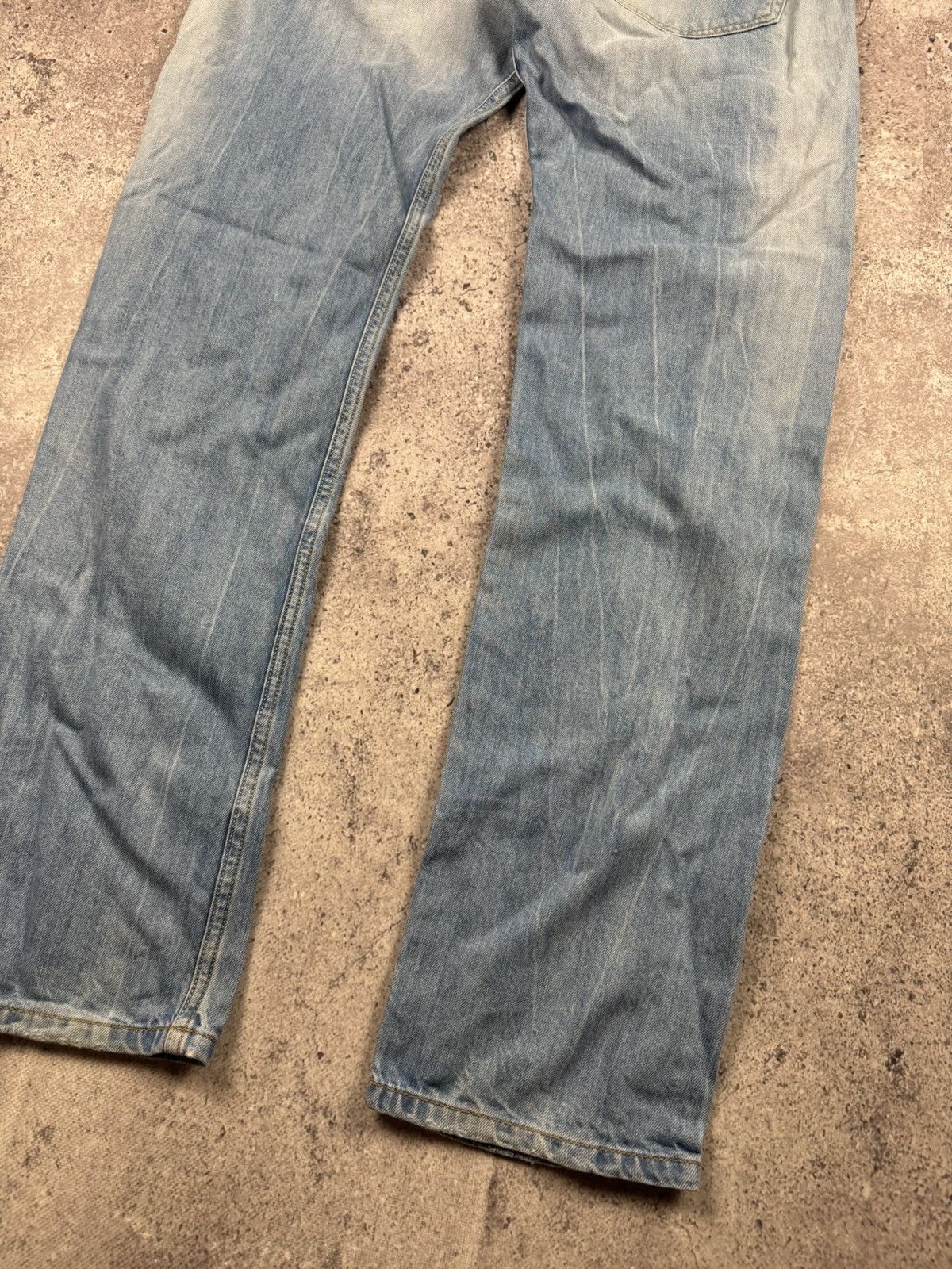 Diesel RARE Diesel Belther VINTAGE Denim Y2K Distressed Jeans Pants Size US 33 - 4 Thumbnail