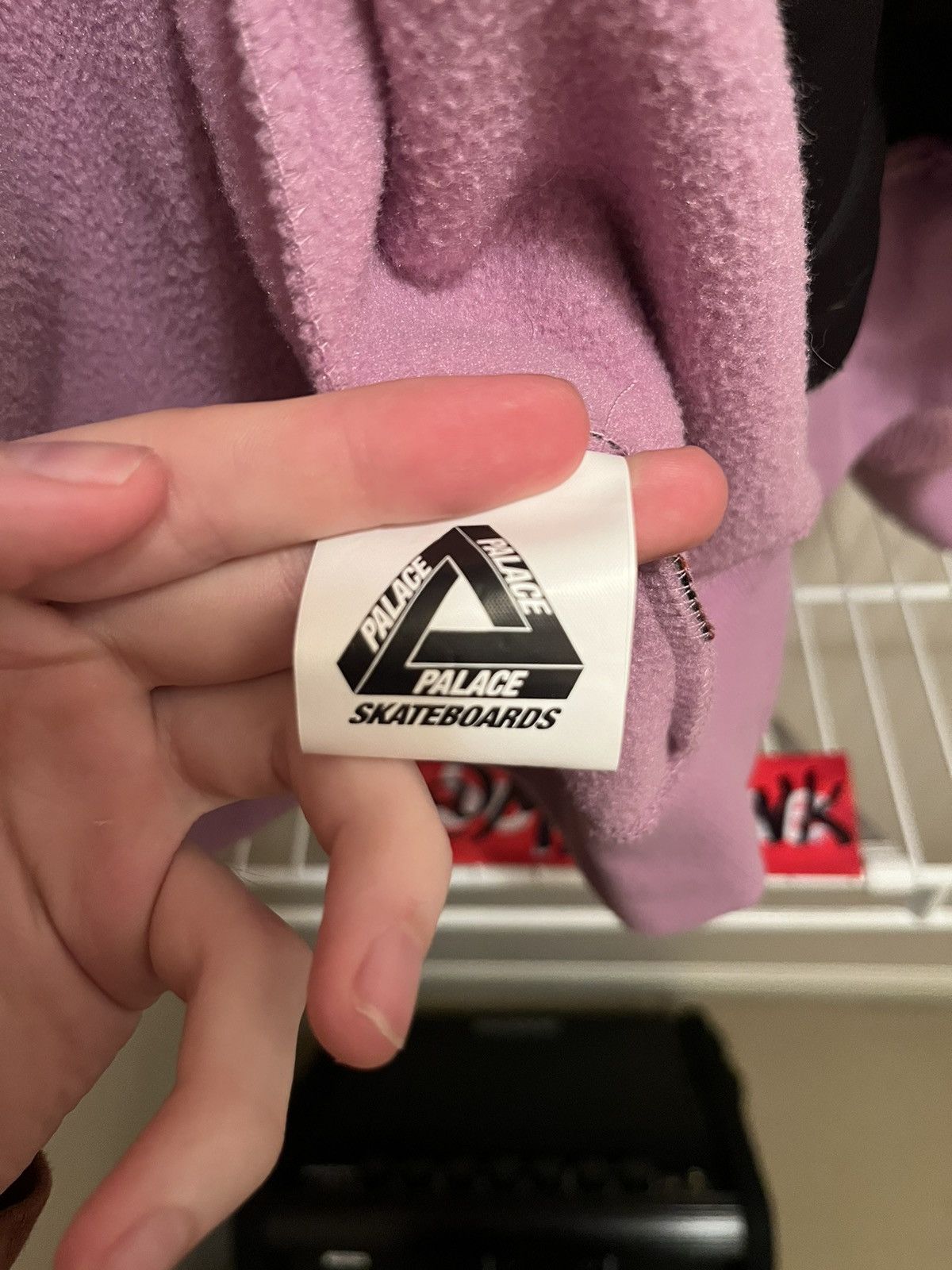 Palace Palace Polartec Hooded Zip Up Jacket Lilac Large Size US L / EU 52-54 / 3 - 5 Thumbnail