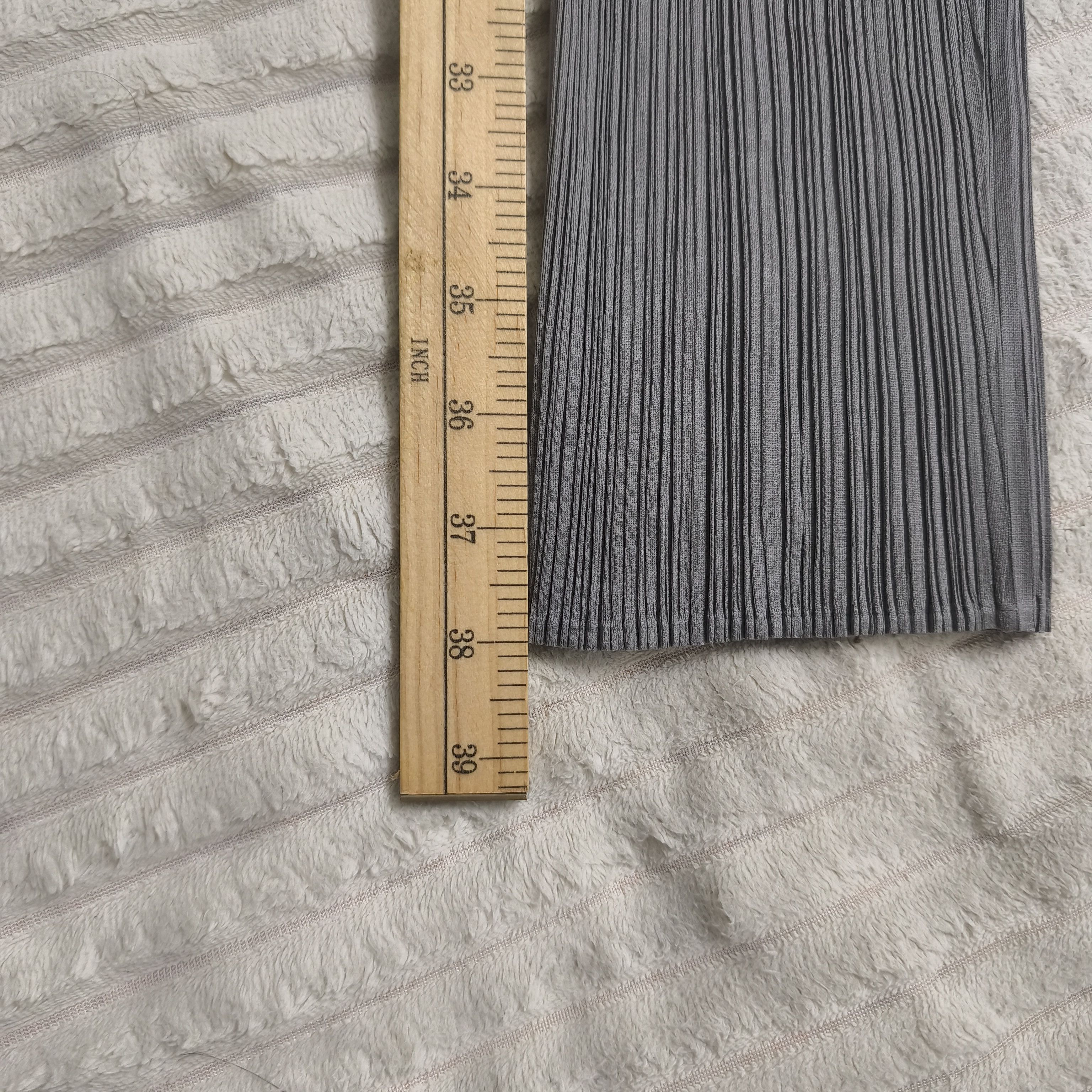 Issey Miyake 90s PLEATS PLEASE BY ISSEY MIYAKE PLEATED PANT RARE Size 27" / US 4 / IT 40 - 9 Thumbnail