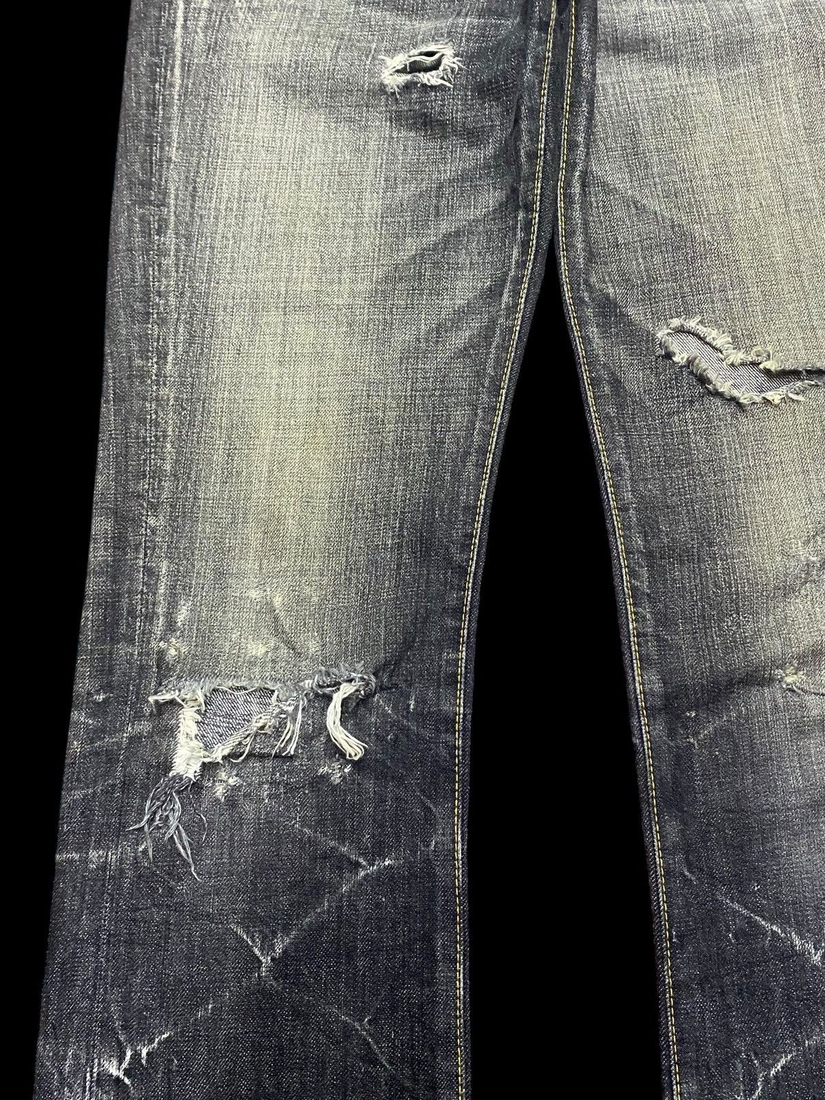 If Six Was Nine Vintage Blueway Denim Tears Thunder Jeans Size US 31 - 9 Thumbnail