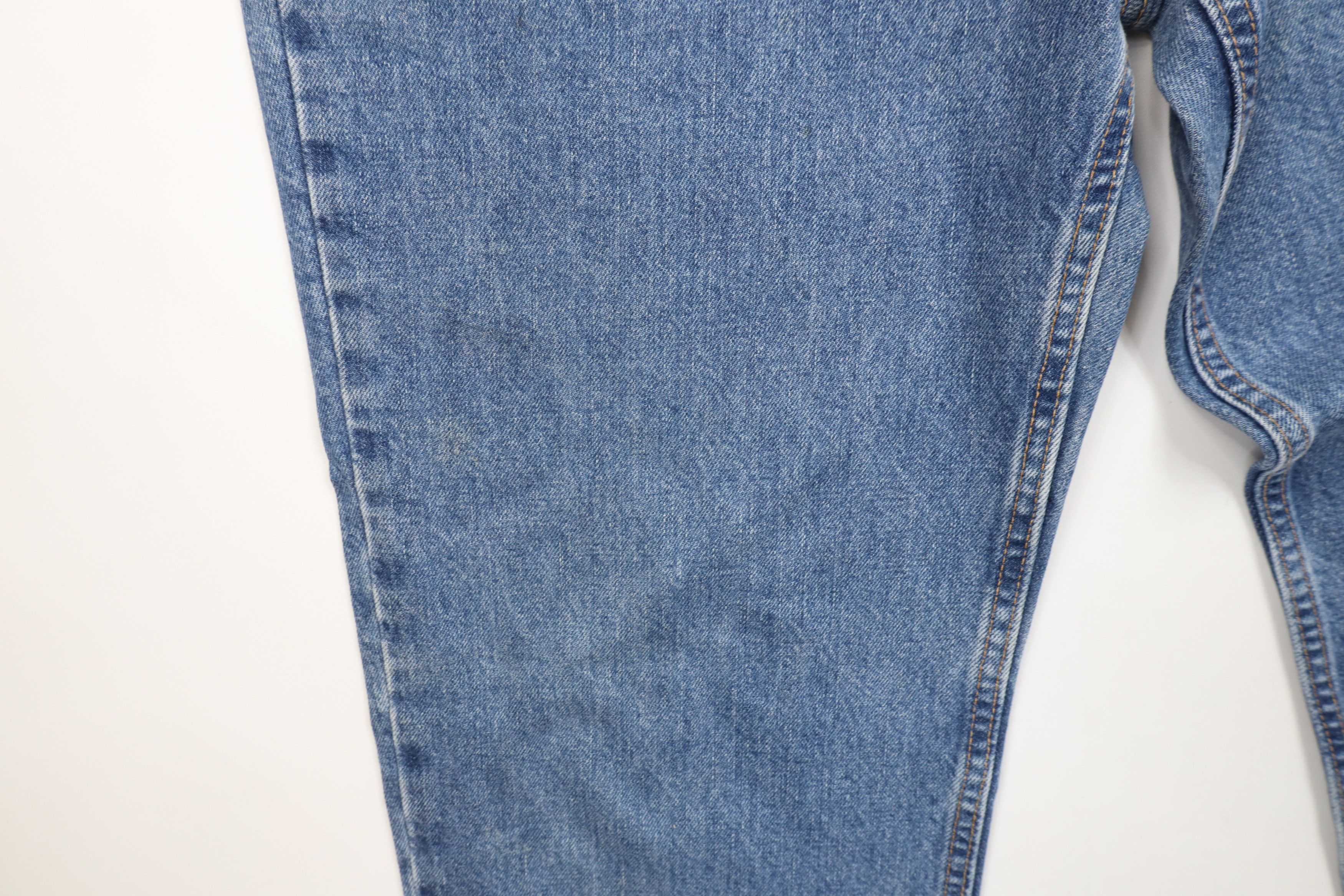 Levi's × Vintage Vintage 90s Levis 550 Relaxed Fit Denim Jeans Blue USA Size US 38 / EU 54 - 8 Thumbnail