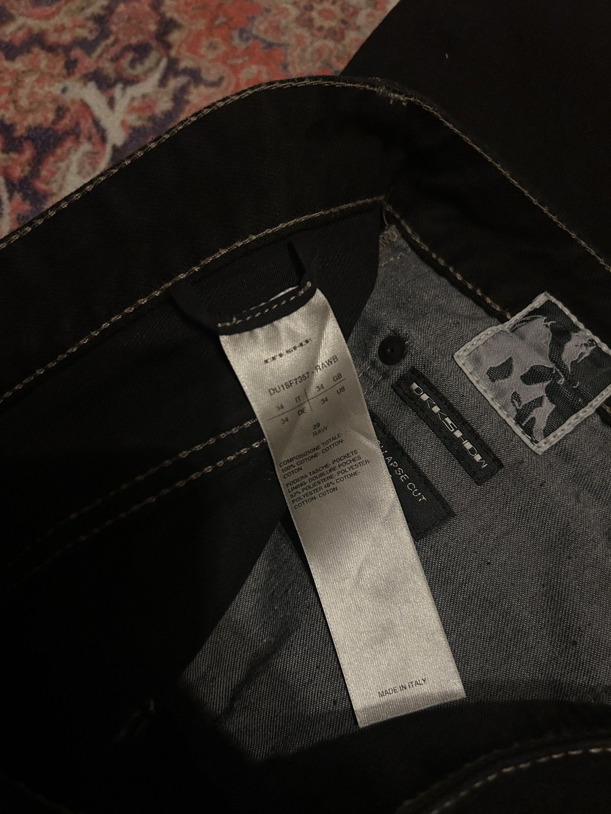 Rick Owens Drkshdw Rick Owens FW18 Collapse Cut Shorts Size US 34 / EU 50 - 7 Thumbnail