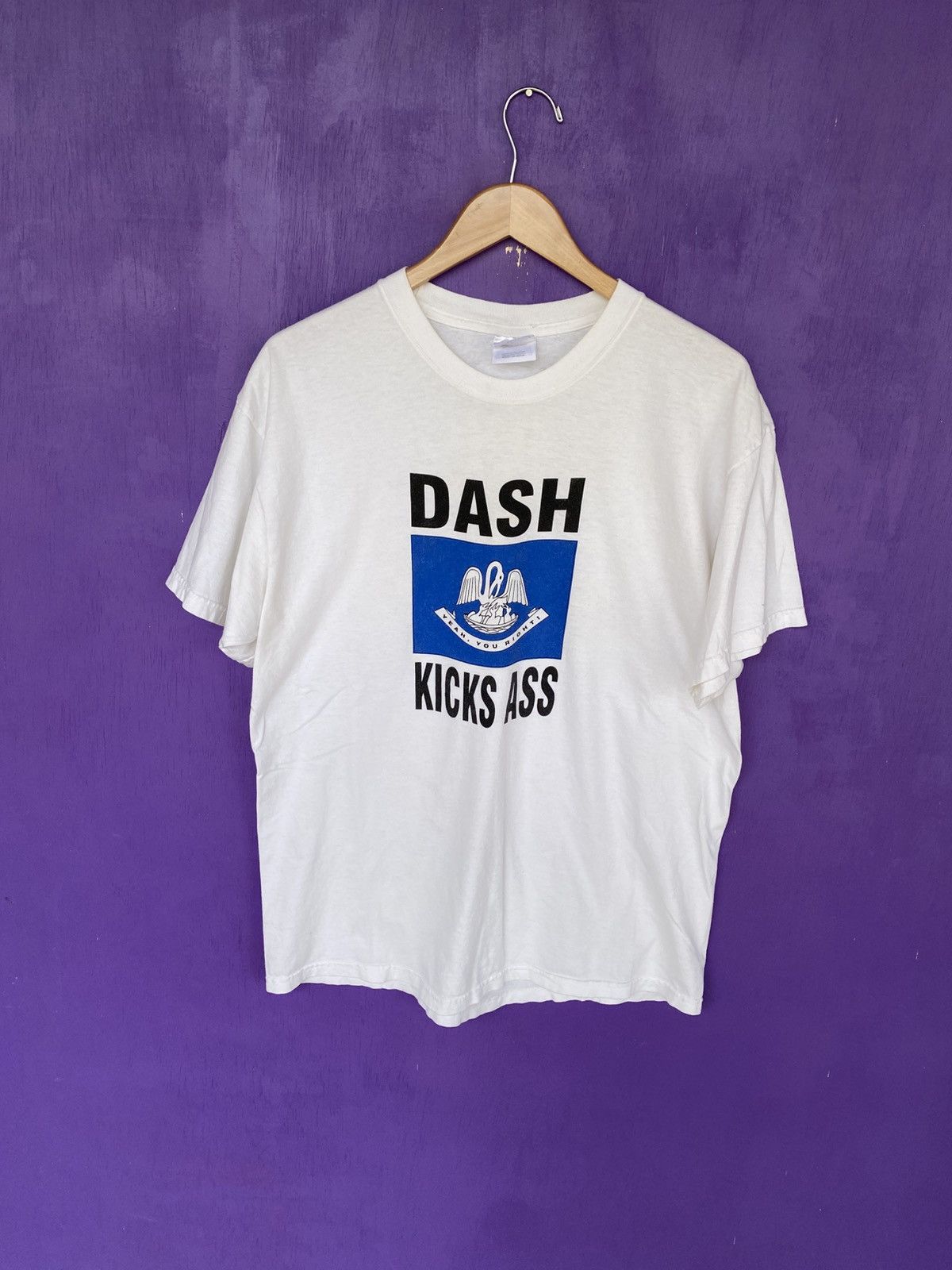 Other Vintage 90s Dash kicks A** flat out rockin t-shirt Size US L / EU 52-54 / 3 - 1 Thumbnail