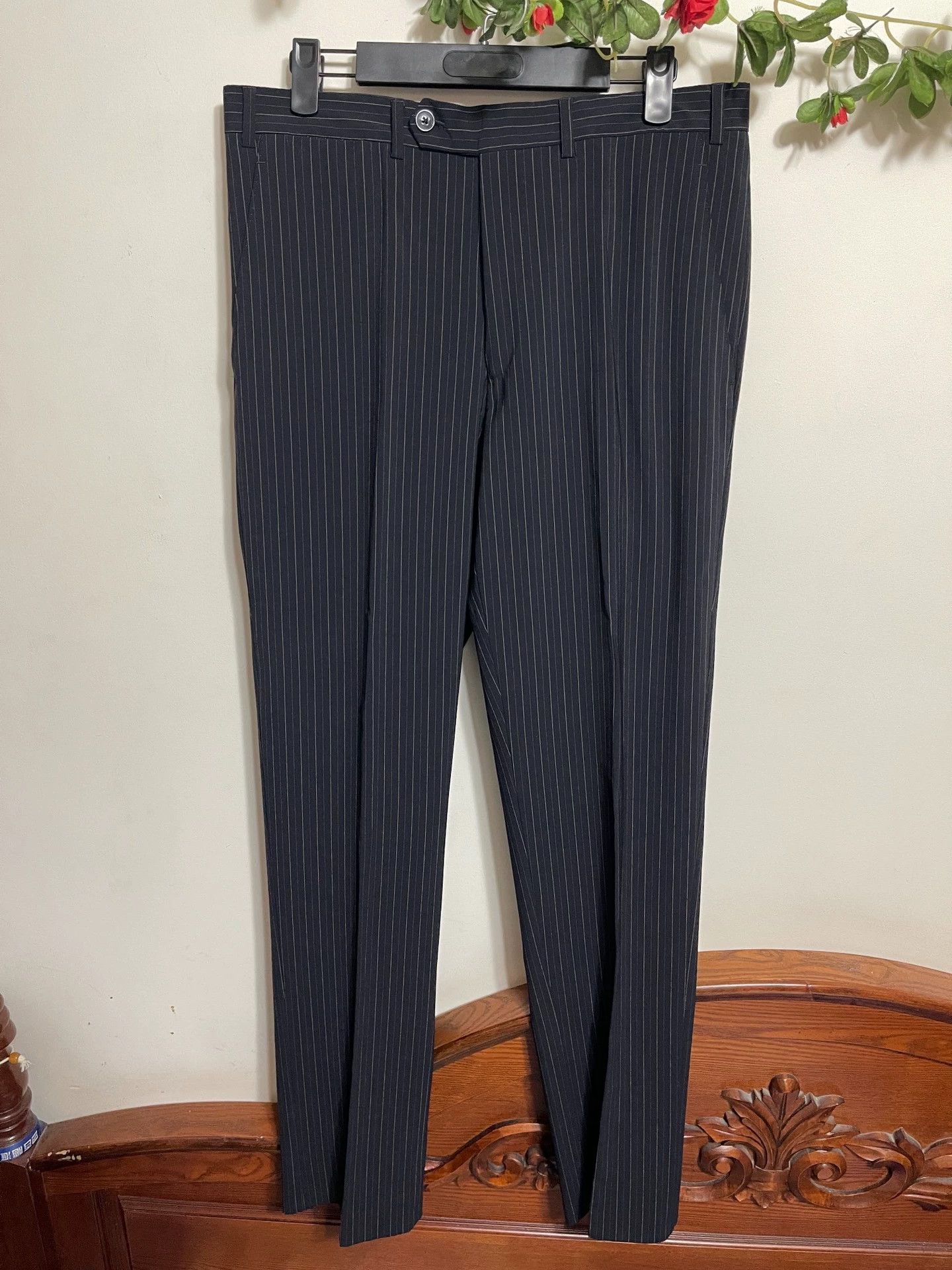 Lardini Lardini Multi-Striped Slim Suit 48 Size 48R - 3 Thumbnail