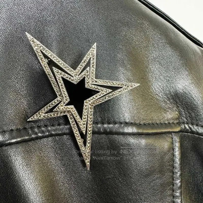 Yves Saint Laurent YSL Black Leather Women's Jacket Size S . Size S / US 4 / IT 40 - 7 Thumbnail