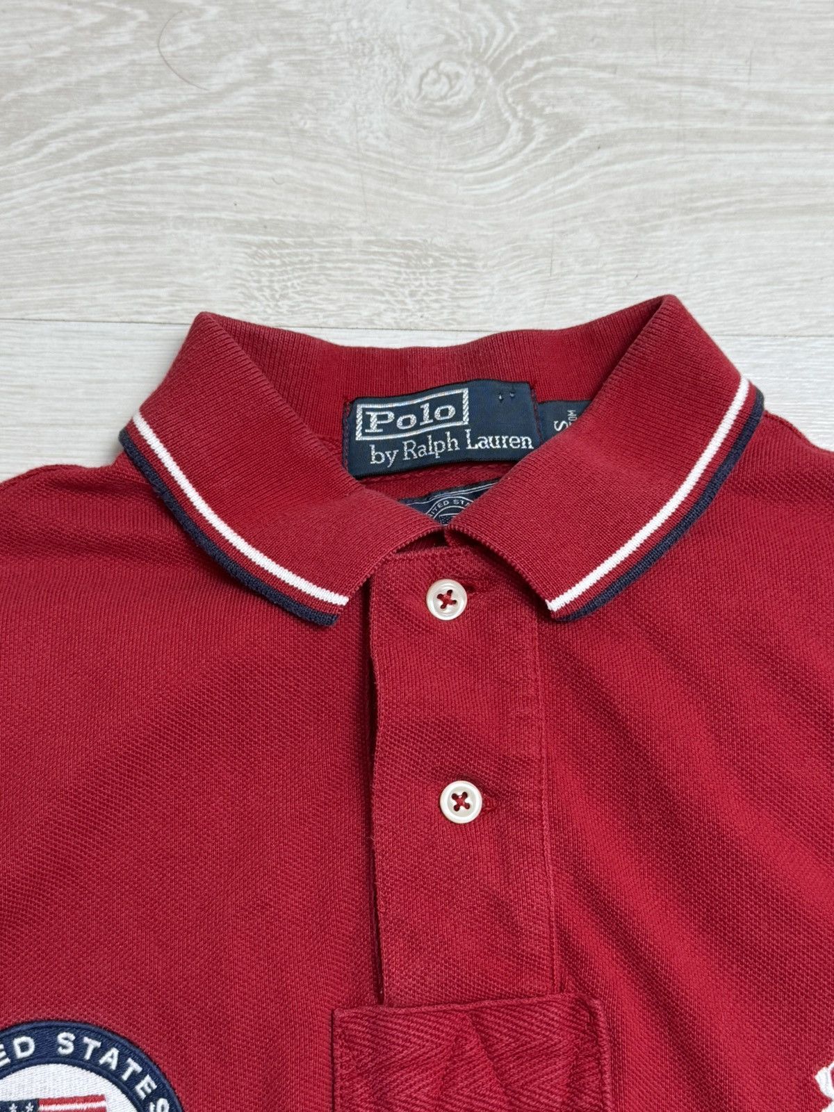 Polo Ralph Lauren × Vintage Polo Ralph Lauren London Vintage Polos Tee Center Pony Y2K Size US S / EU 44-46 / 1 - 7 Thumbnail