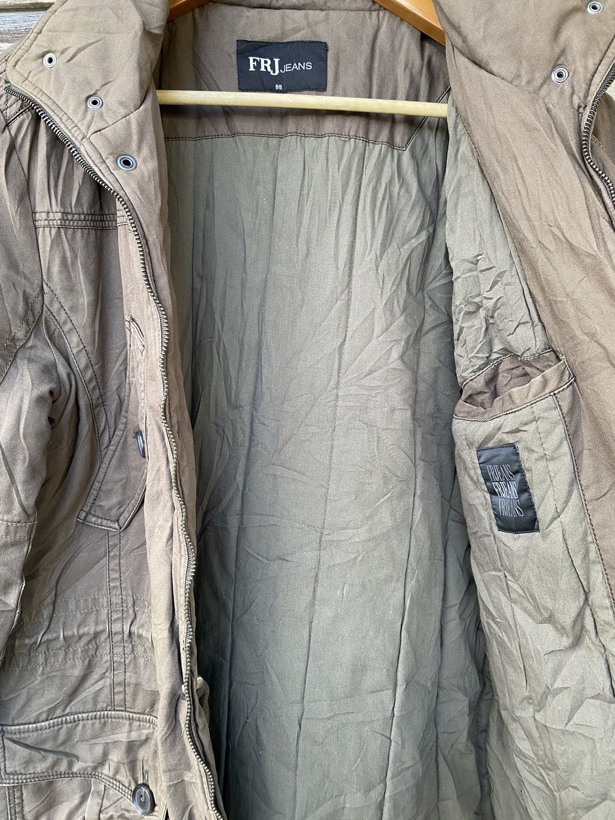 If Six Was Nine × Japanese Brand FRJ Jeans military design jacket Size US L / EU 52-54 / 3 - 11 Thumbnail