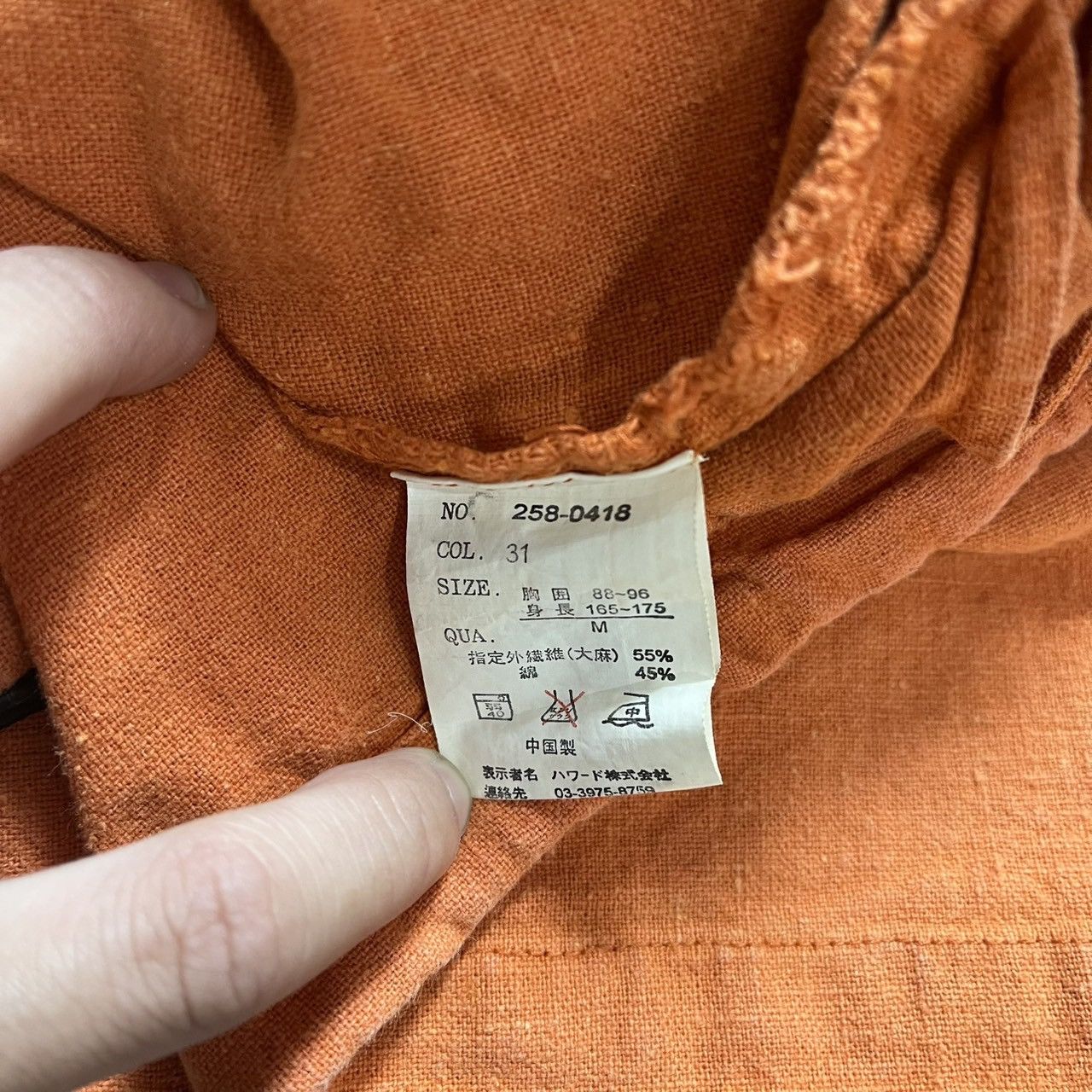 Japanese Brand Hemp Bummers Japanese Brand Half-Zip Tee Size US M / EU 48-50 / 2 - 10 Thumbnail