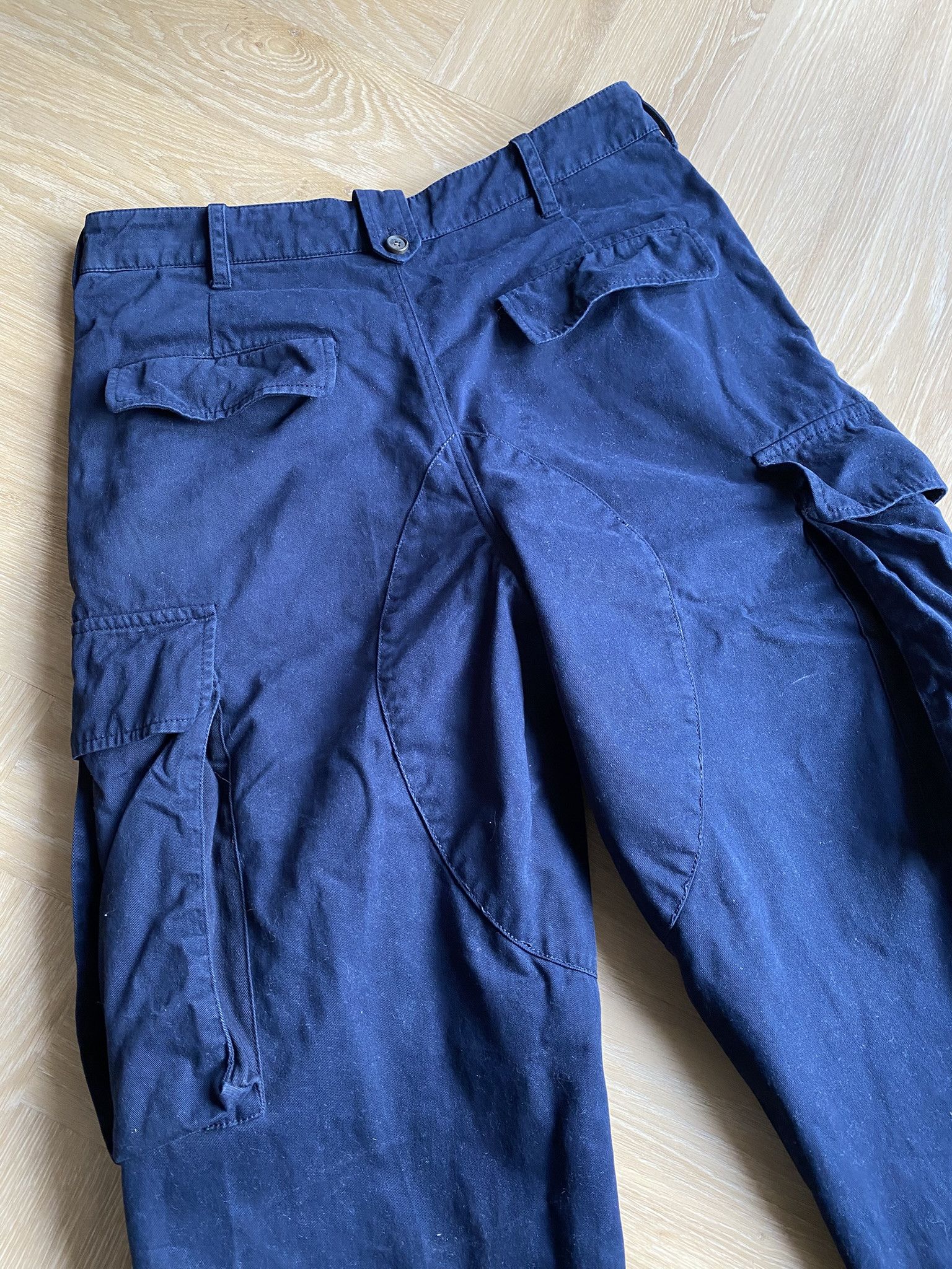 Acne Studios 46/S - Cargo Trousers - Navy Blue Size US 30 / EU 46 - 18 Thumbnail