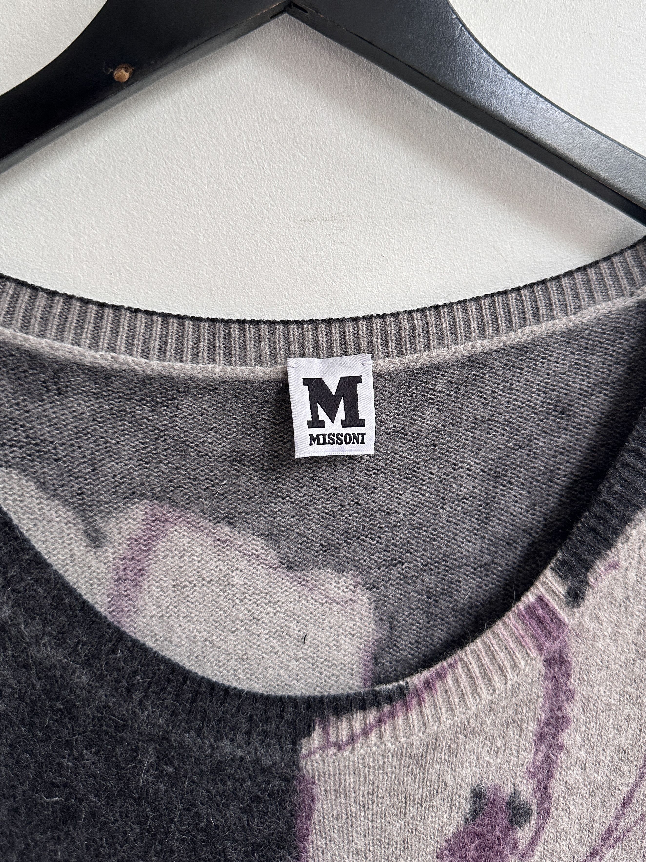 Missoni Vintage Missoni Wool Dress Size M / US 6-8 / IT 42-44 - 4 Thumbnail