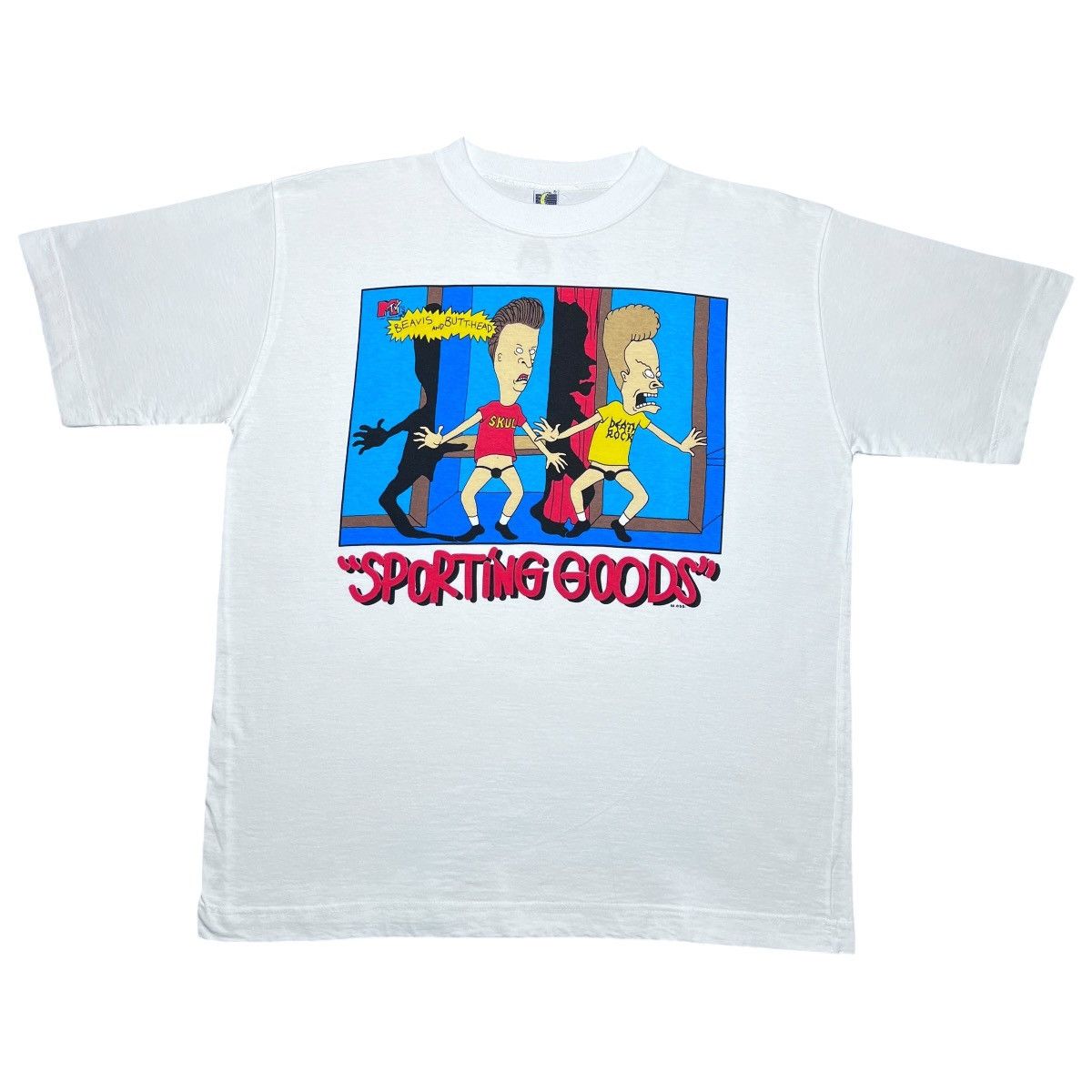 Mtv 1990s MTV Beavis And Butthead Sporting Goods Cartoon T-Shirt Size US XL / EU 56 / 4 - 1 Thumbnail