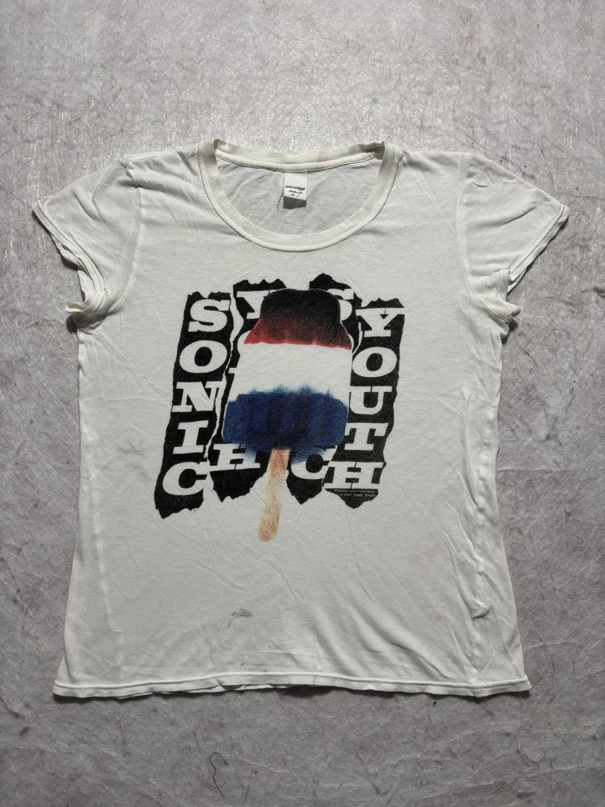 Band Tees Vintage 2007 Sonic Youth Tshirt Size S / US 4 / IT 40 - 1 Thumbnail