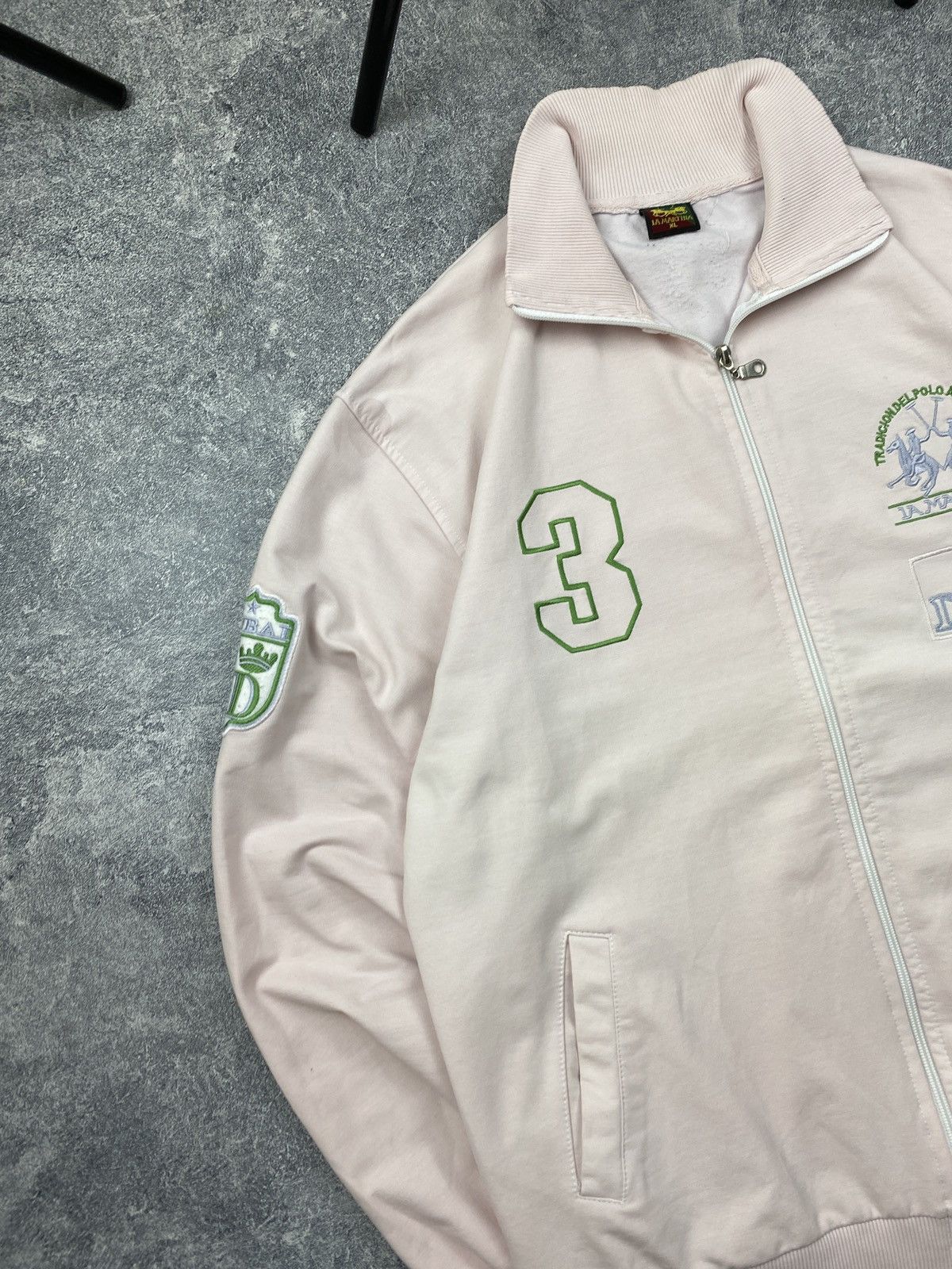 La Martina × Porsche Design LA MARTINA Dubai Polo Team Full Zip Cardigan Size L-XL Size US XL / EU 56 / 4 - 4 Thumbnail