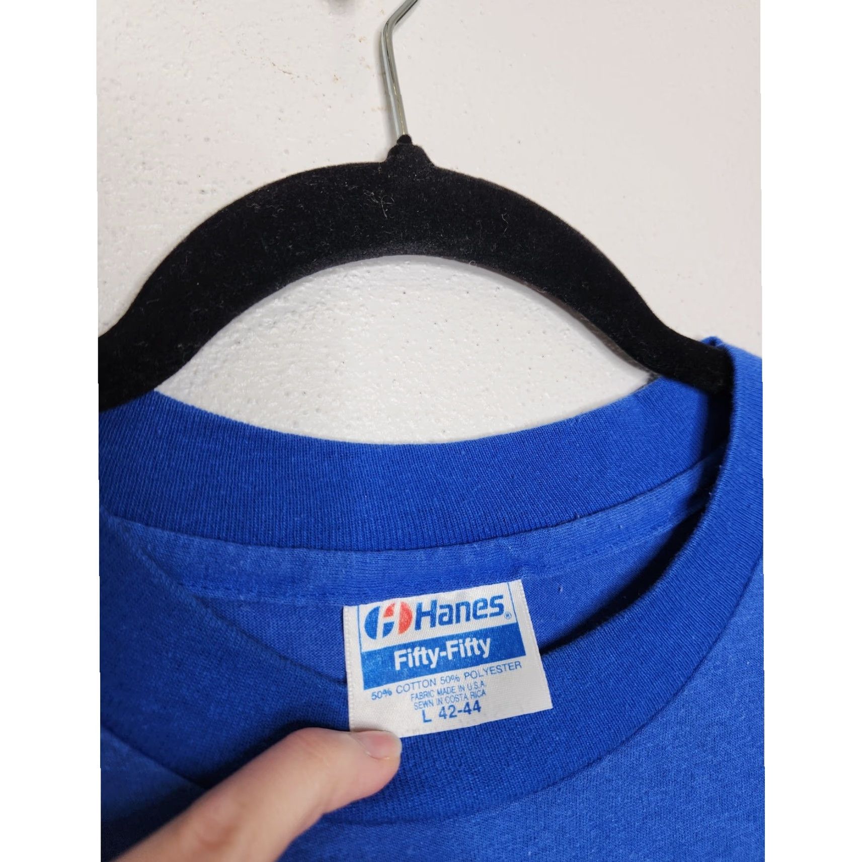 Hanes VINTAGE Honda Wing Ding 89 Madison Wisconsin Hanes Shirt Size US L / EU 52-54 / 3 - 5 Thumbnail