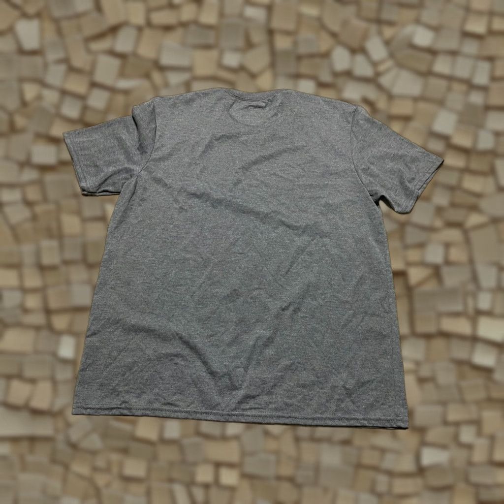 Gildan Gildan Shirt Men's Large Gray Crew Neck Tri Blend NWT Size L / US 10 / IT 46 - 1 Thumbnail