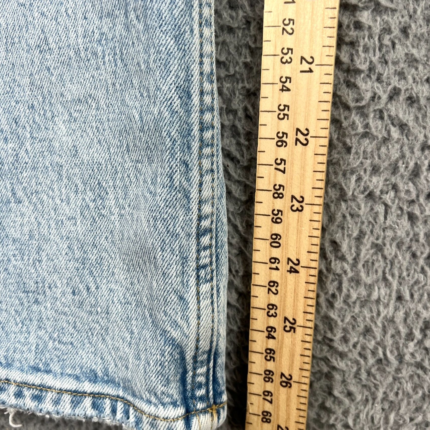 Abercrombie & Fitch VINTAGE Abercrombie & Fitch Jeans Women 2 XS High Rise Straight 90s Blue Denim Size 27" / US 4 / IT 40 - 3 Thumbnail