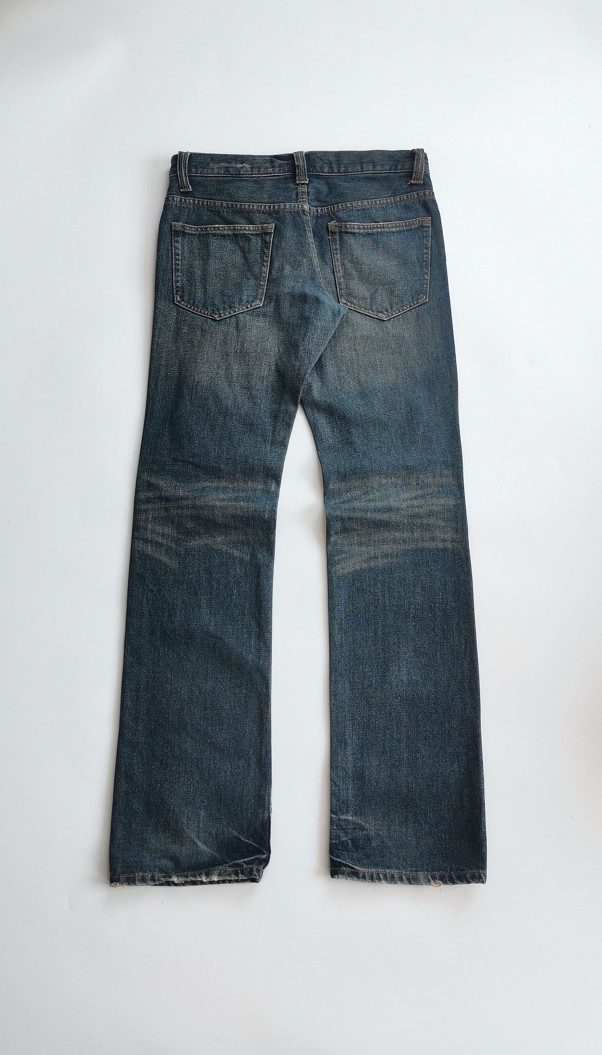 Kapital Heritage Stone Mudwash Rusty Patchwork Denim Size US 30 / EU 46 - 2 Thumbnail