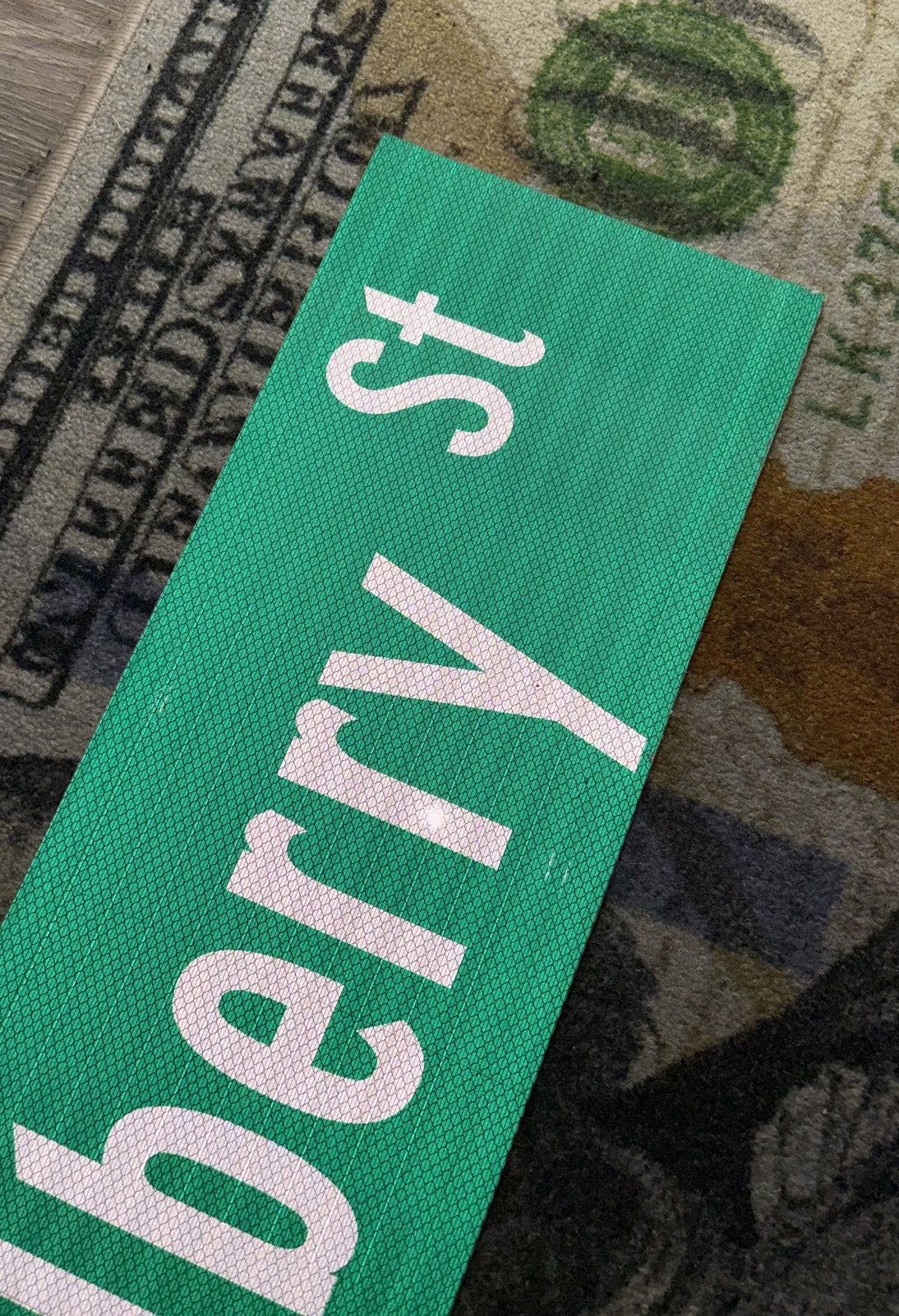 Other New York City DOT Mulberry Street Sign (25/100 made) Size ONE SIZE - 3 Thumbnail