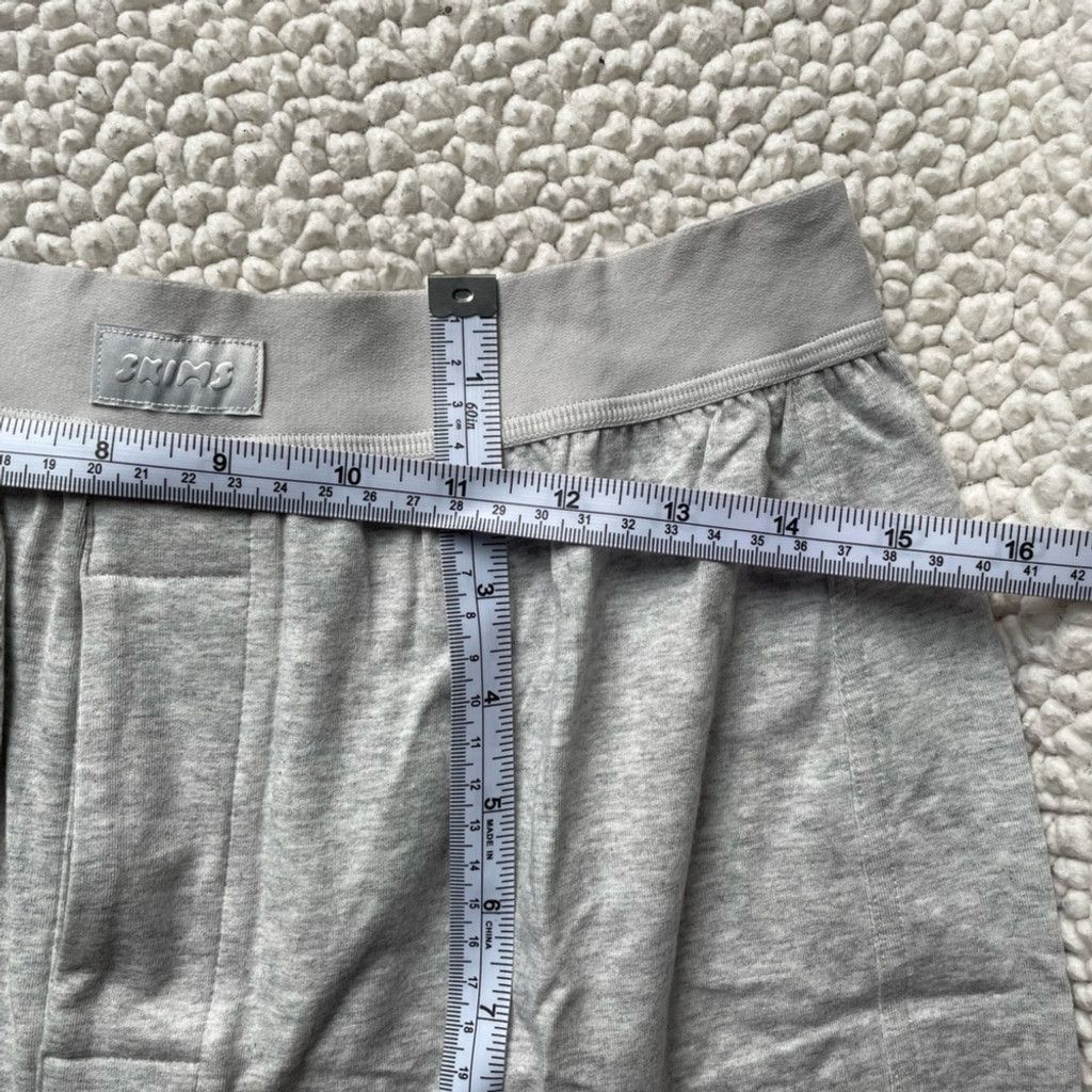 SKIMS Skims Boyfriend Loose Boxer Light Heather Grey Size Small Size 27" / US 4 / IT 40 - 12 Thumbnail
