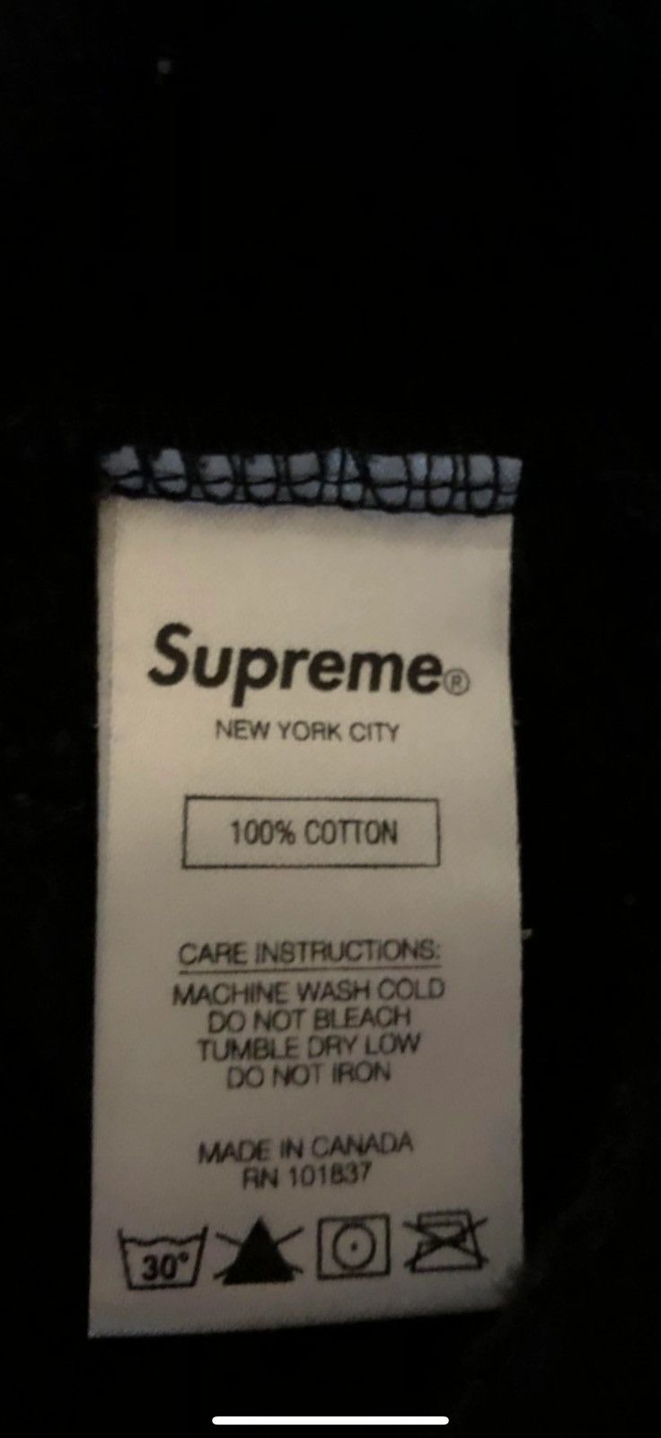 Supreme Supreme Contact S/S Top Size US L / EU 52-54 / 3 - 11 Thumbnail