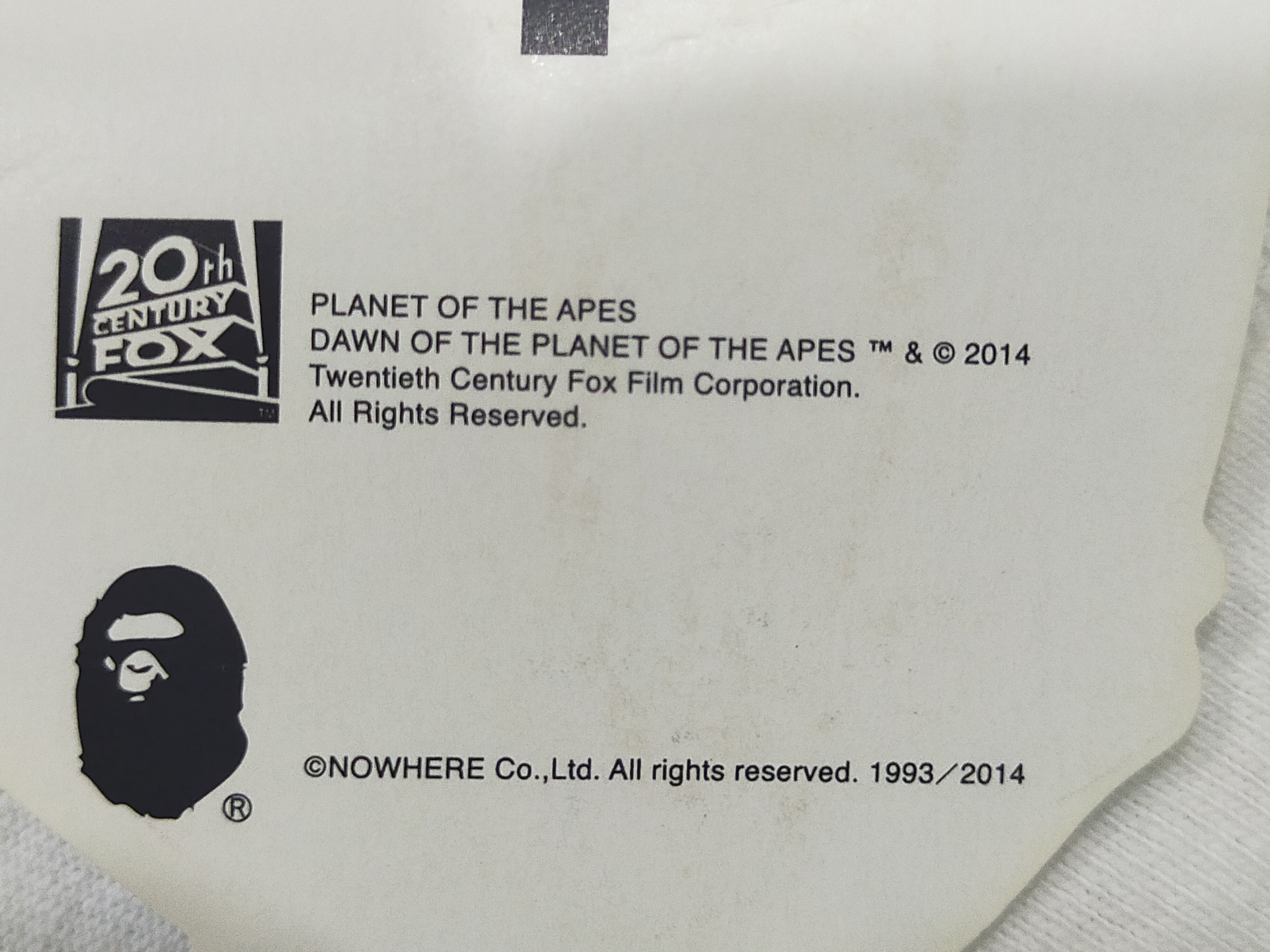 Bape BAPE x PLANET OF THE APES TEE Size US L / EU 52-54 / 3 - 10 Thumbnail