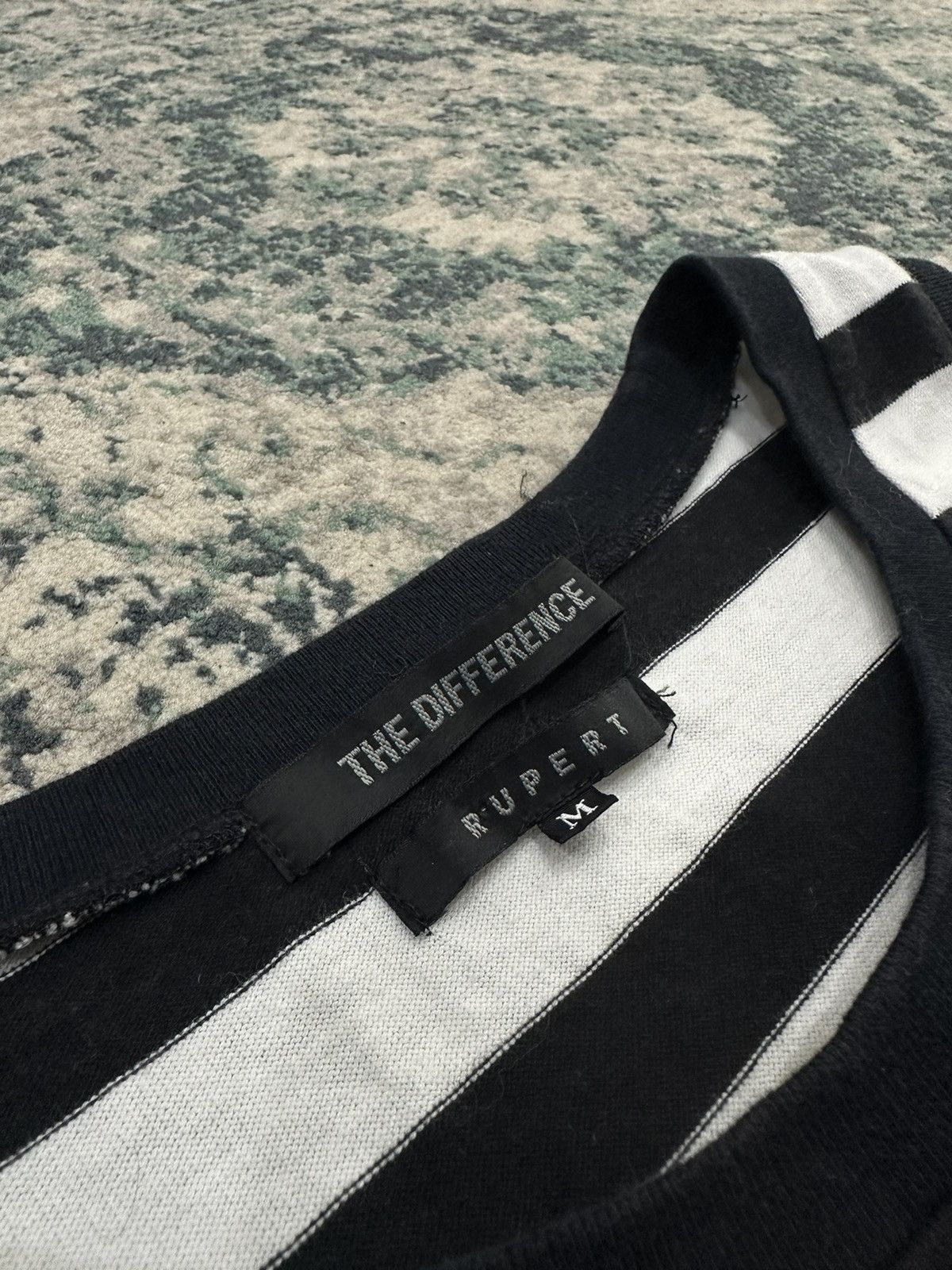 Japanese Brand The Difference By Rupert Cyberpunk Poem Stripe Sleeveless Size US M / EU 48-50 / 2 - 3 Thumbnail