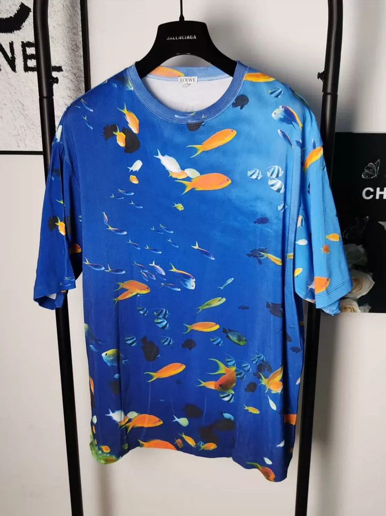 Loewe LOEWE Embroidered logo short sleeves Size US XS / EU 42 / 0 - 2 Thumbnail