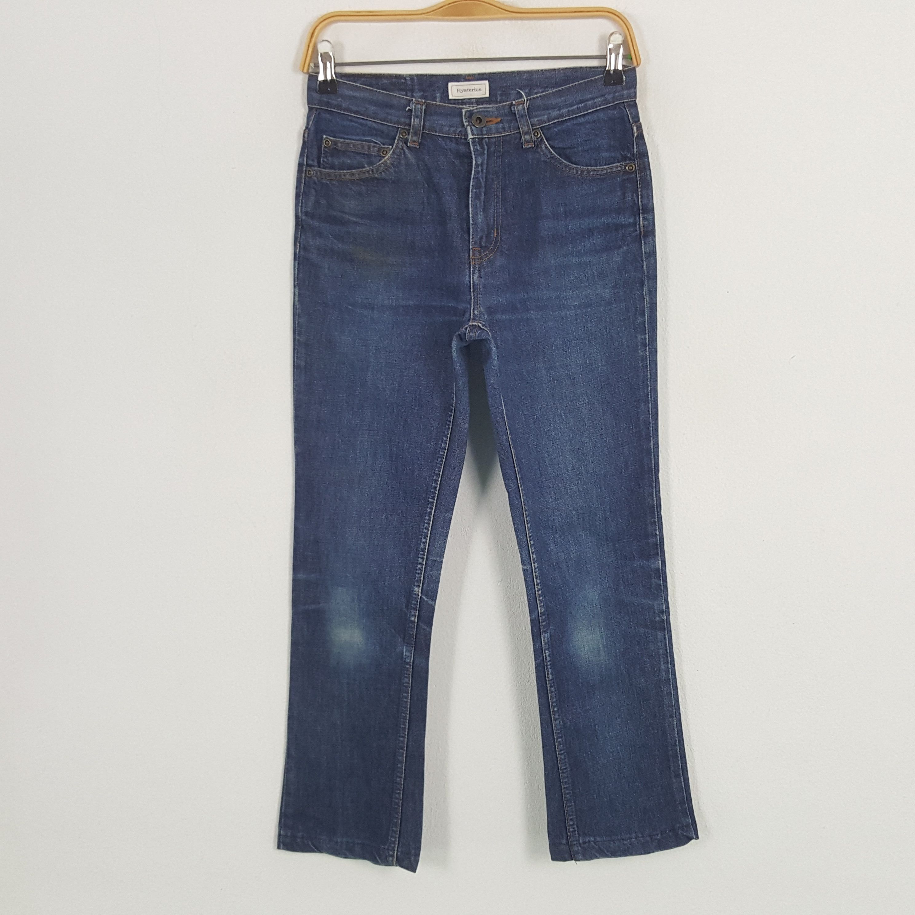 Hysteric Glamour × Japanese Brand × Vintage Vintage Hysteric Glamour Custom Art Denim Jeans Size US 31 - 4 Thumbnail