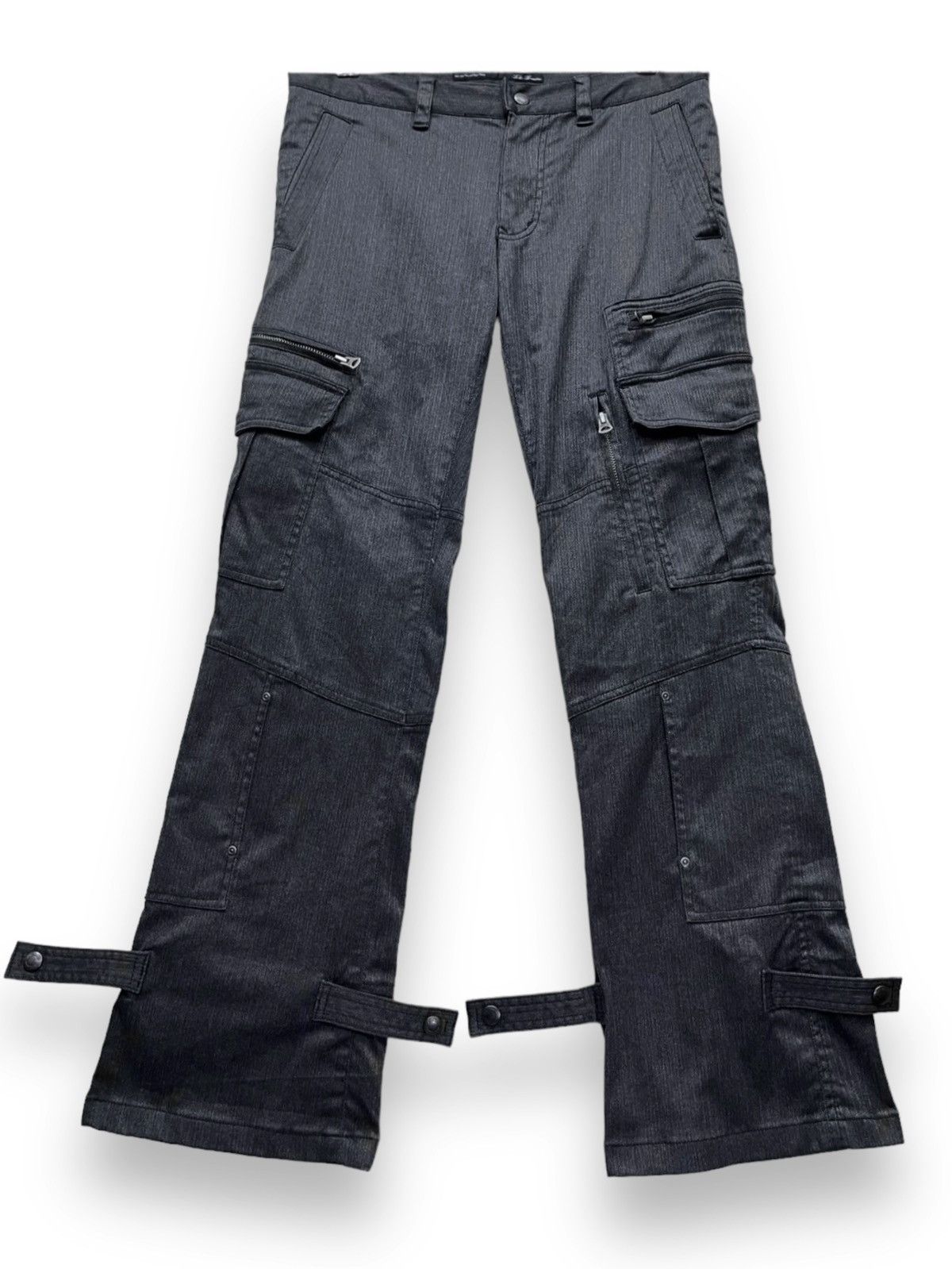 TETE HOMME DOUBLE WAISTBAND CARGO PANTS | Barhaine Archive