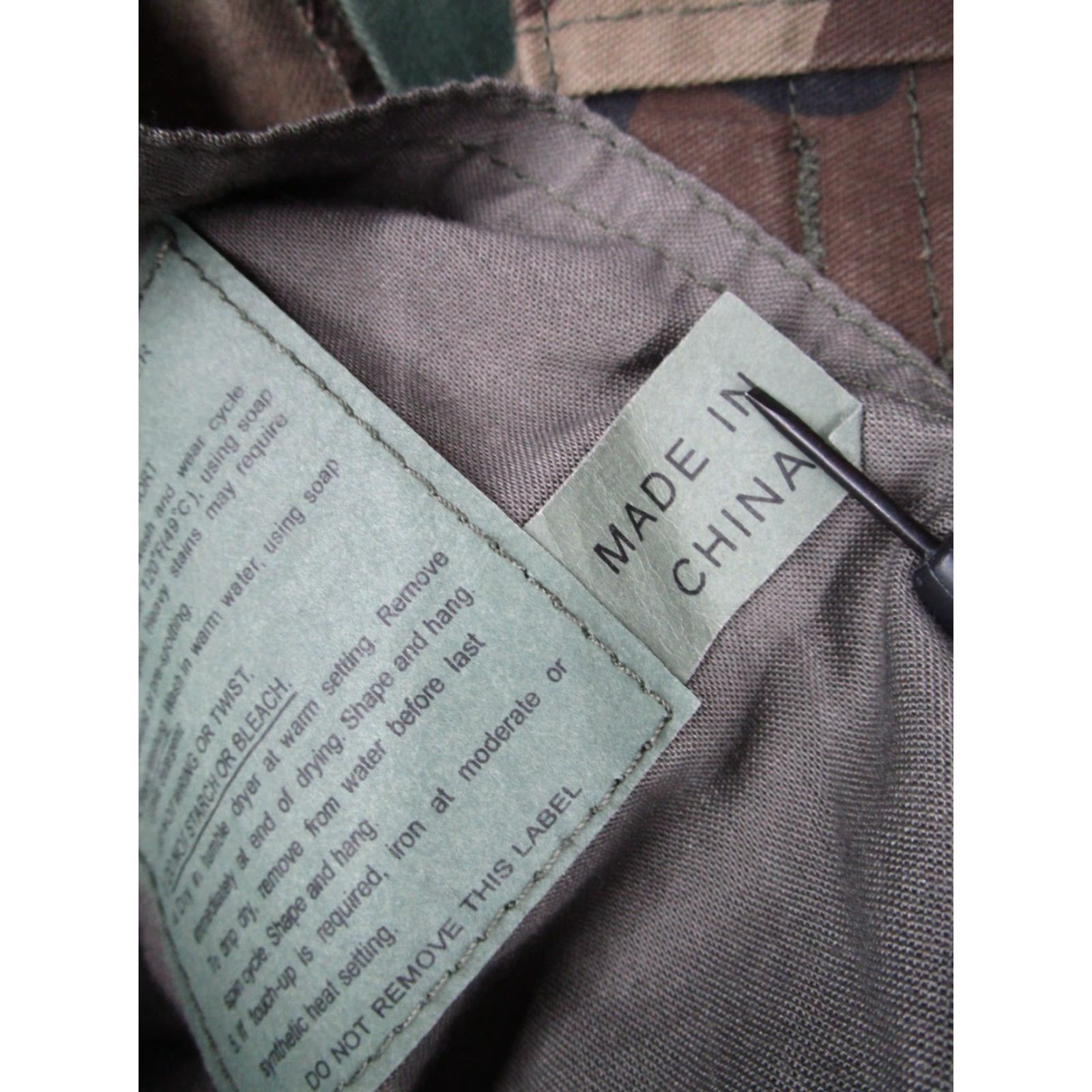 Rothco Rothco Shorts Mens 31 Green Woodland Camo Canvas Cargo BDU 10" Cotton Workwear 90s Army Mens Size US 31 - 7 Thumbnail