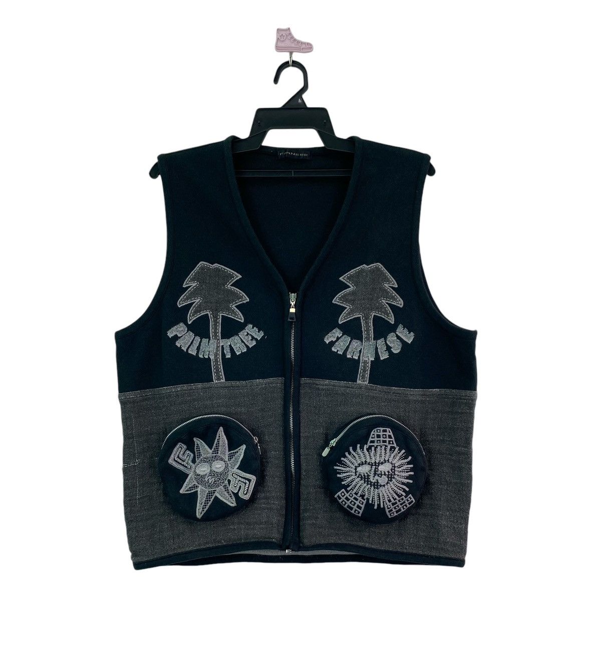 Japanese Brand × Vintage Rare Farnese pop art logo vest jacket Size US S / EU 44-46 / 1 - 1 Thumbnail