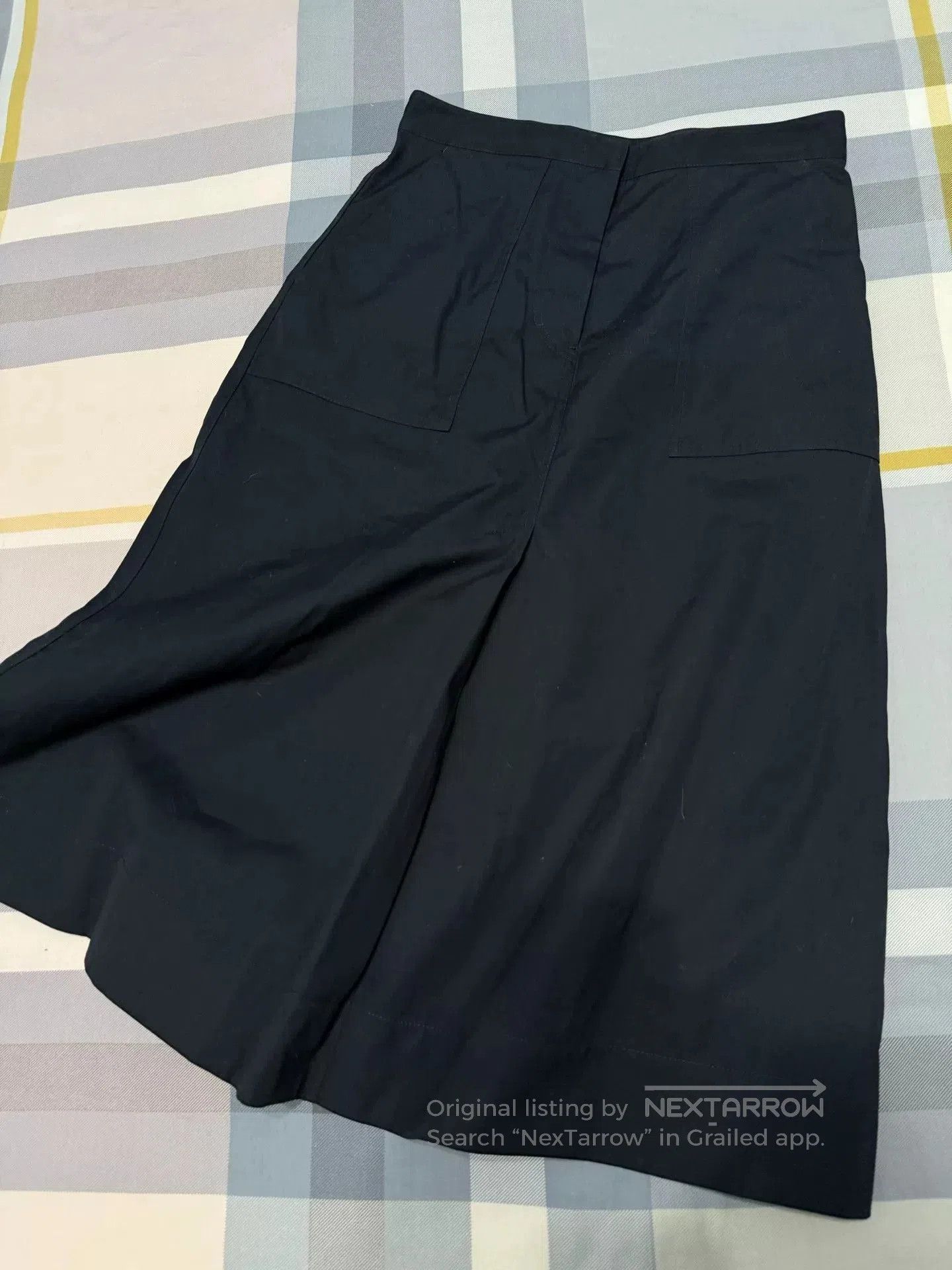 Jil Sander Jil Sander Navy Blue Skirt. Size 27" / US 4 / IT 40 - 2 Thumbnail