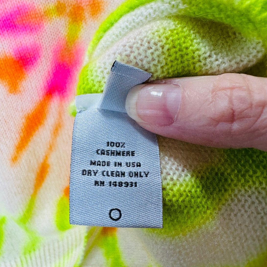 The Elder Statesman NWT The Elder Statesman Cashmere Spiral Crew Sweater L Size L / US 10 / IT 46 - 10 Thumbnail