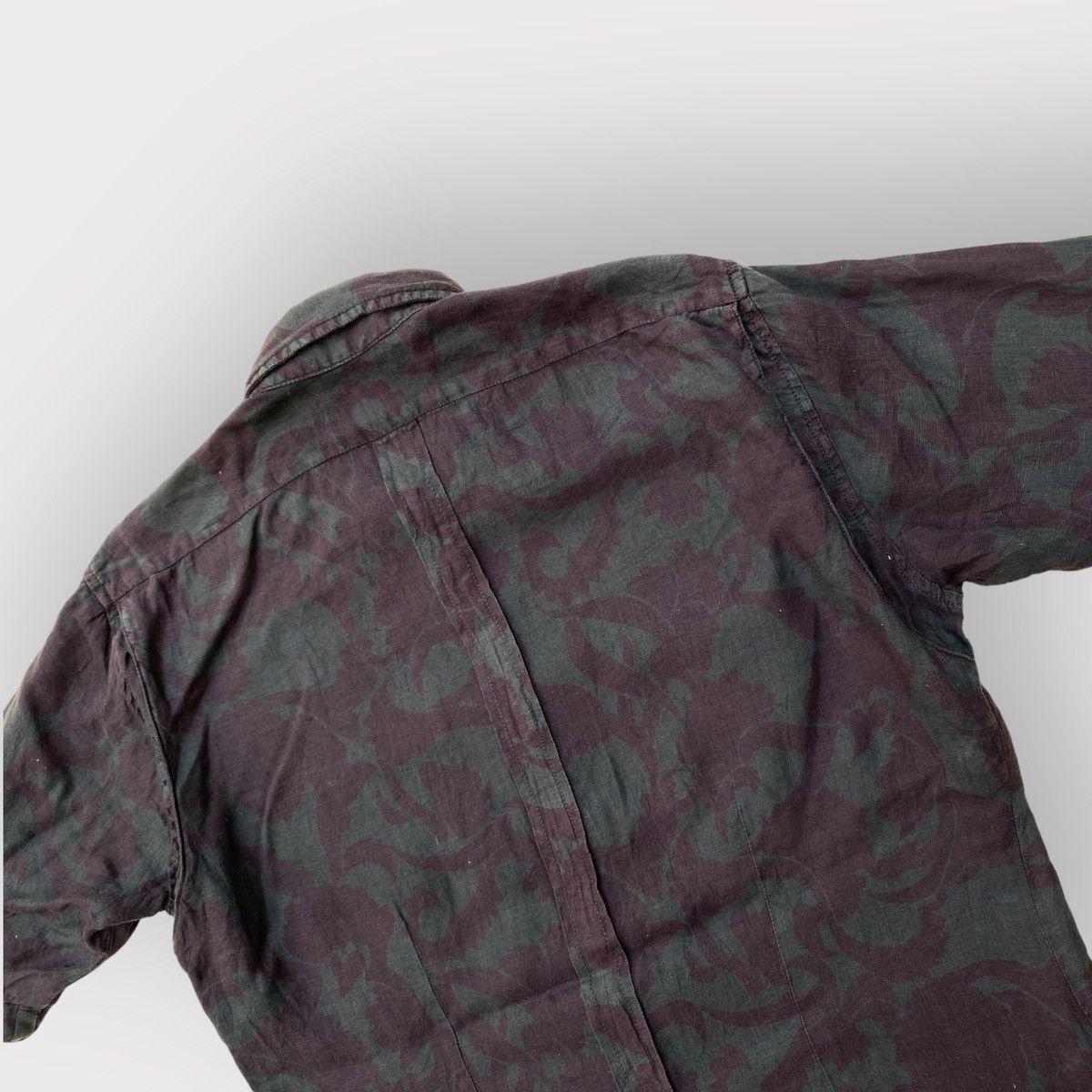 Dries Van Noten Linen Print Shirt Size US M / EU 48-50 / 2 - 5 Thumbnail