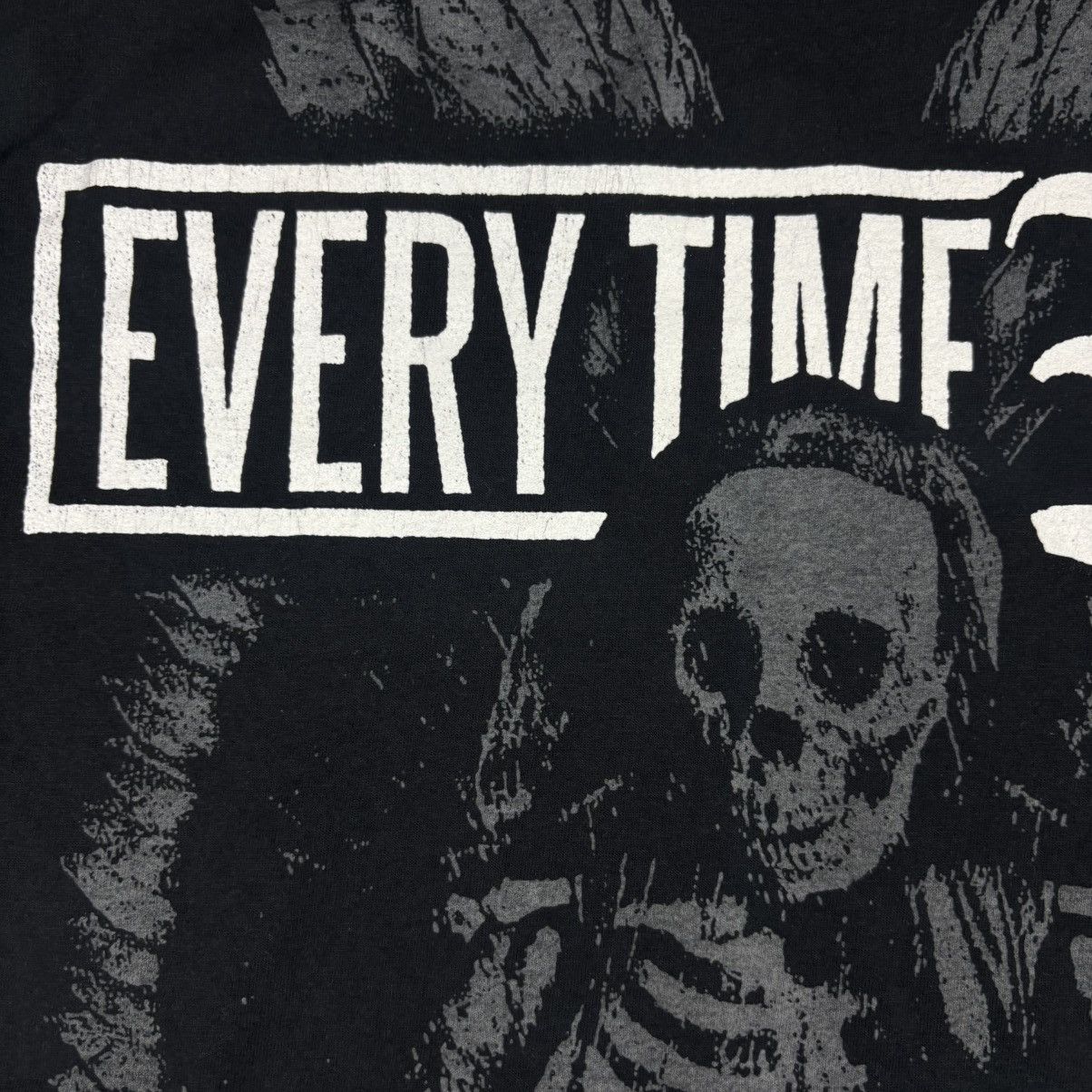 Band Tees Vintage Every Time I Die – Skeleton Angel Early 00’s Size US L / EU 52-54 / 3 - 4 Thumbnail