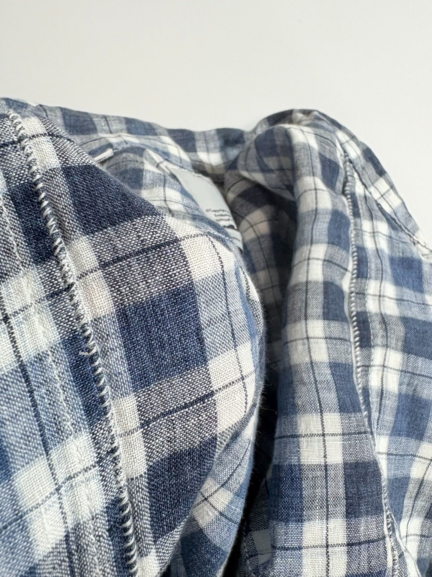 Visvim VISVIM Linen Check Shirt Size US M / EU 48-50 / 2 - 6 Thumbnail