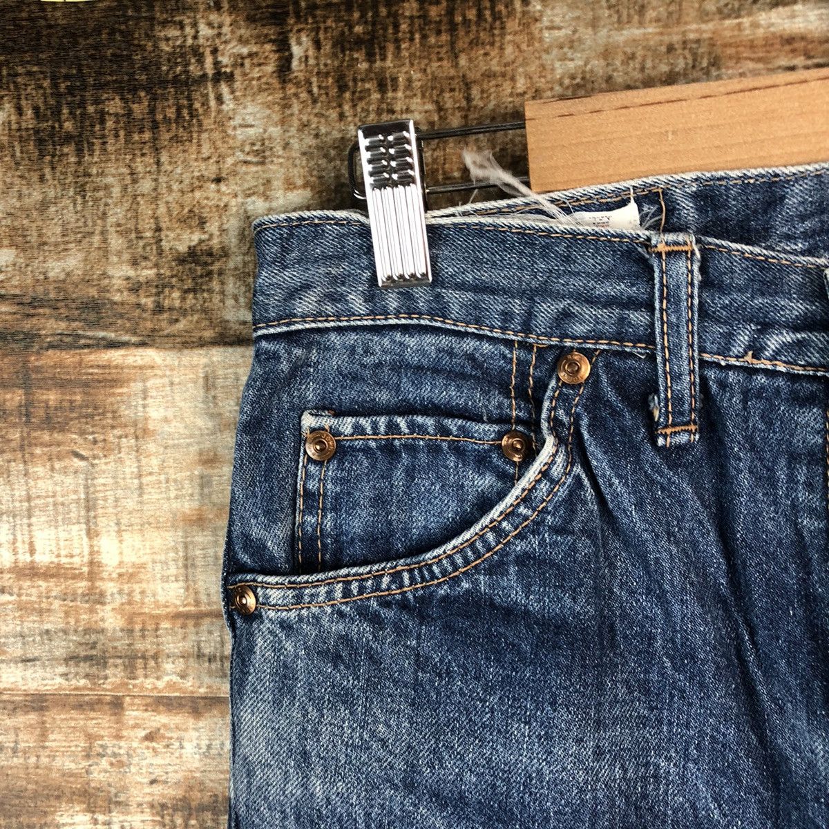Big John Big John Blue vintage ripped Denim Pants #A2131 Size US 29 - 7 Thumbnail