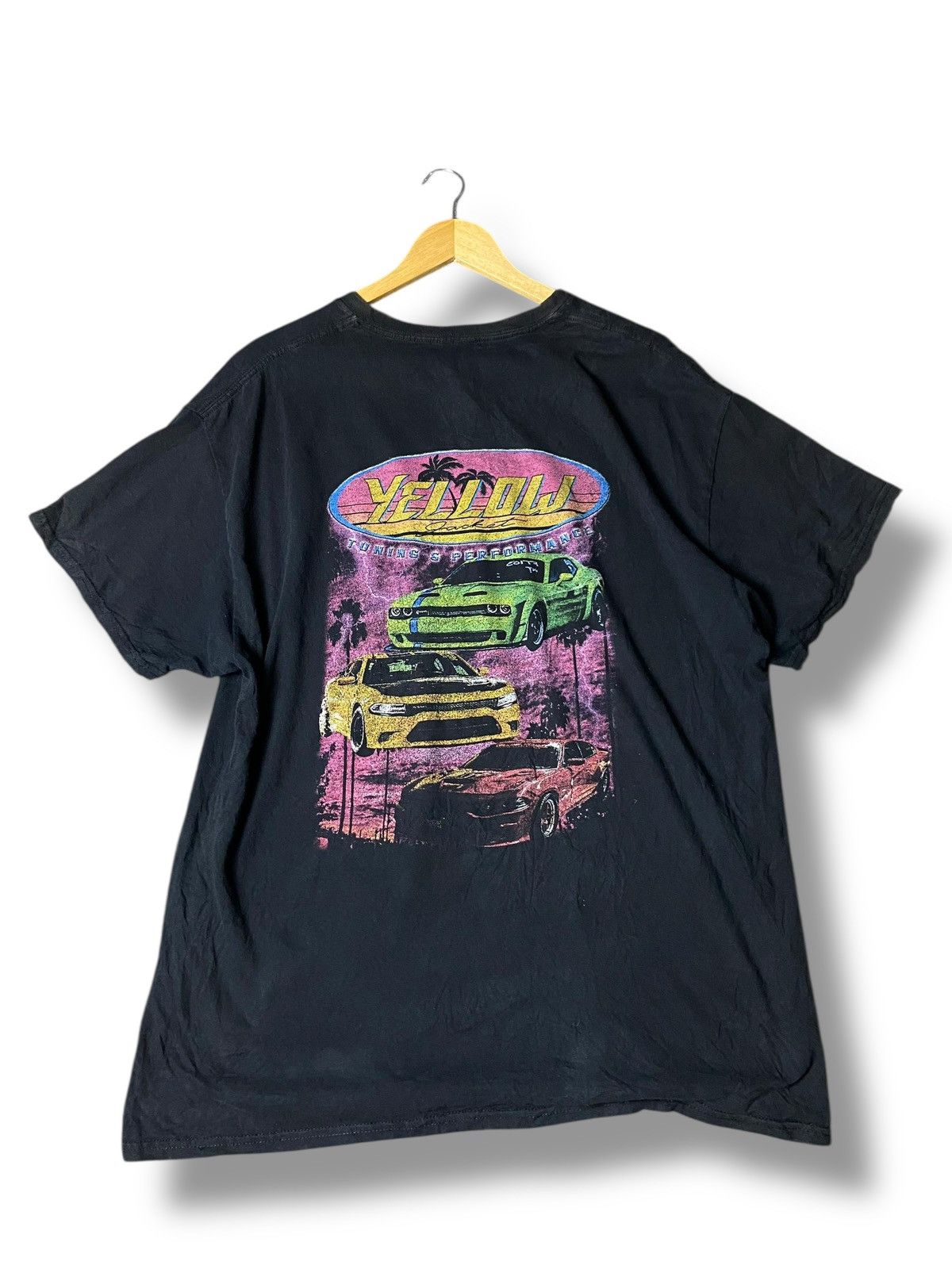 Japanese Brand Yellow Tuning & Performance Backprint Tees (144) Size US S / EU 44-46 / 1 - 4 Thumbnail