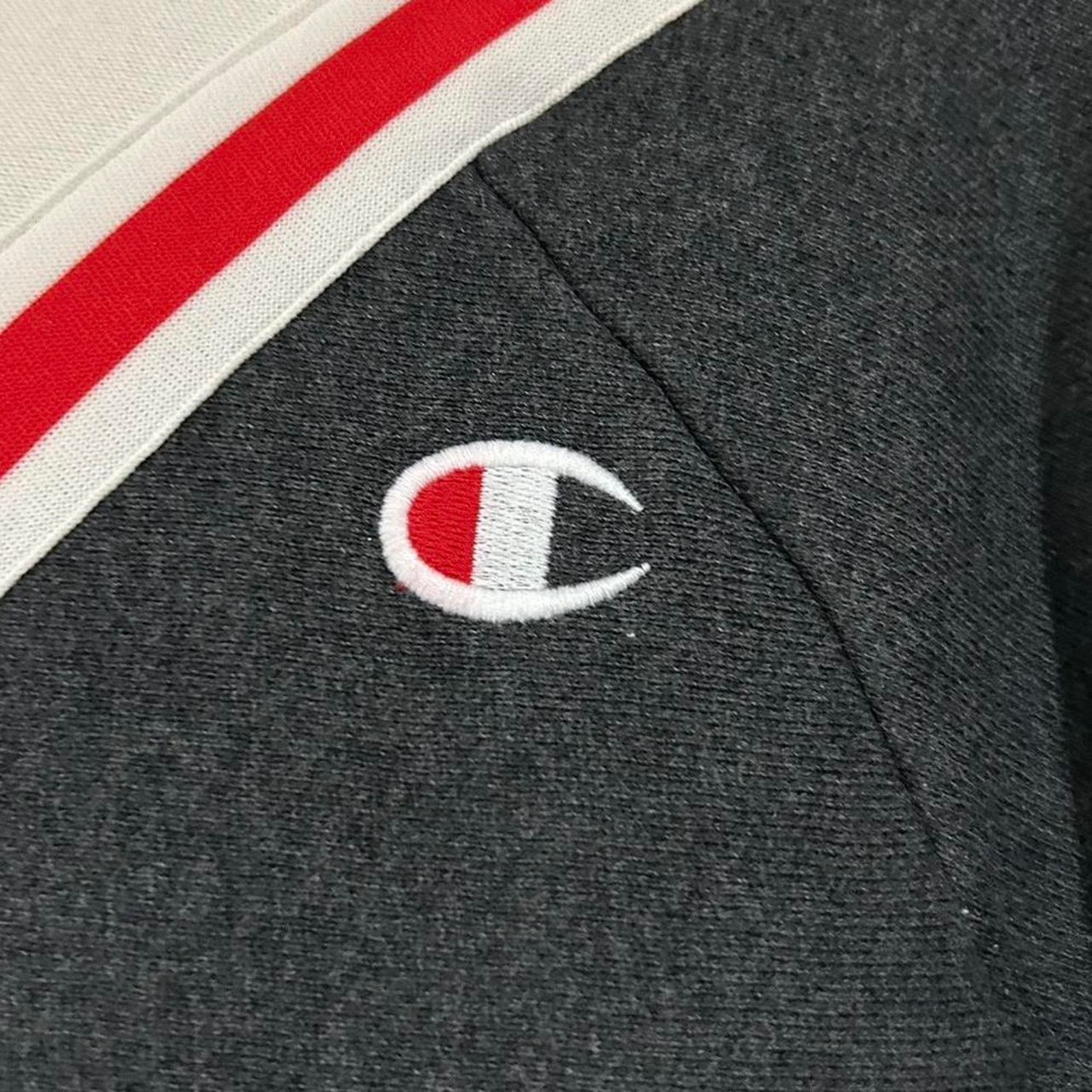 Champion Champion Reverse Weave Colorblock Crewneck Sweatshirt Size M / US 6-8 / IT 42-44 - 3 Thumbnail