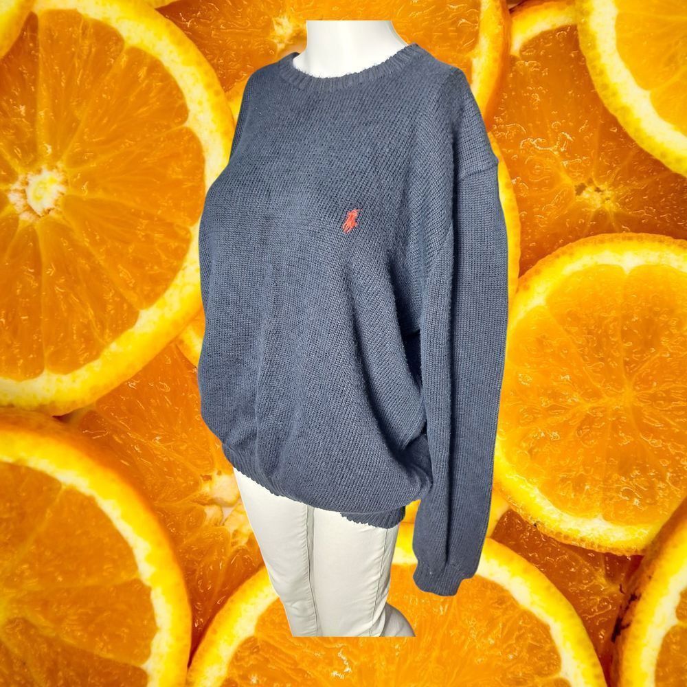 Polo Ralph Lauren Polo Ralph Lauren Men's Cotton Knit Sweater Casual Crew Neck Size US XL / EU 56 / 4 - 1 Thumbnail