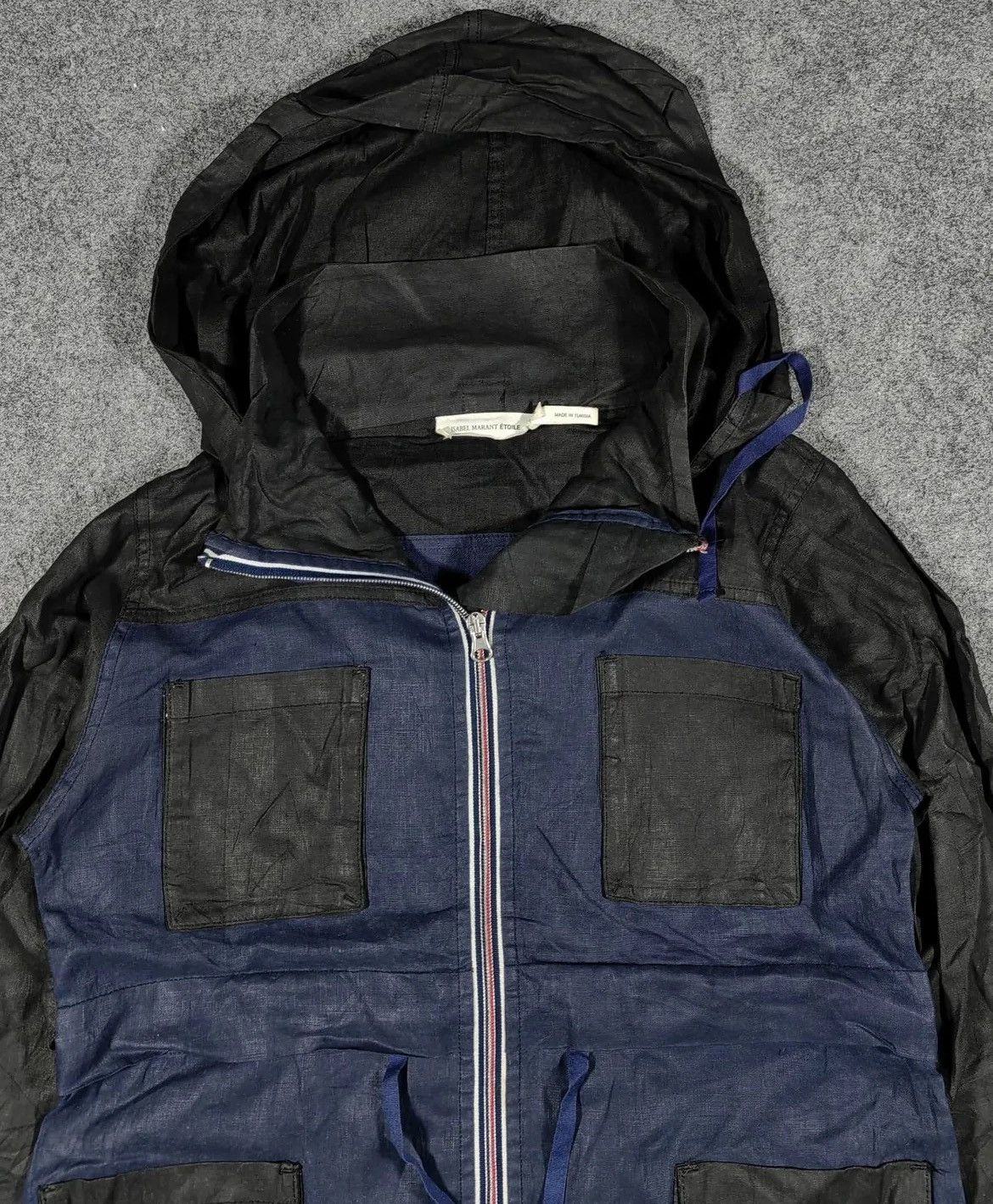 14th Addiction 2000s Isabel Marant Etoile Wax Work Hodded Jacket Size US S / EU 44-46 / 1 - 2 Thumbnail