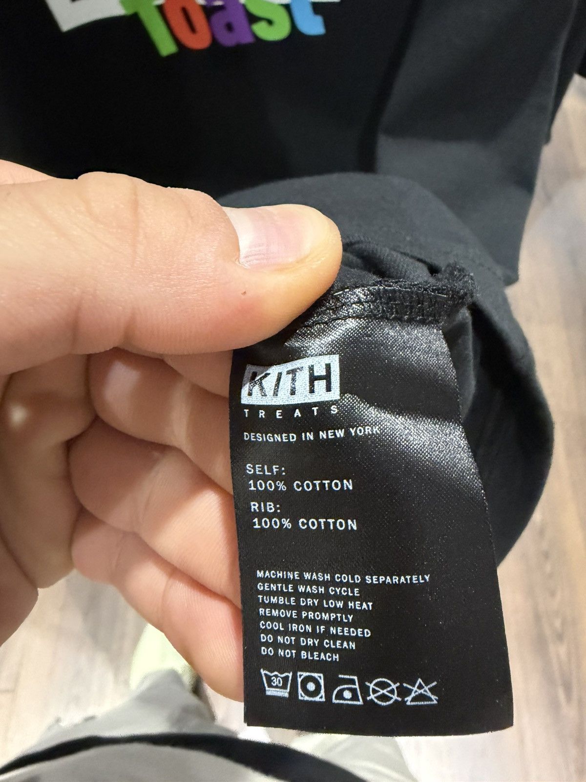 Kith Kith Treats x Cinnamon Toast Crunch Box Logo Tee Black Size US M / EU 48-50 / 2 - 4 Thumbnail